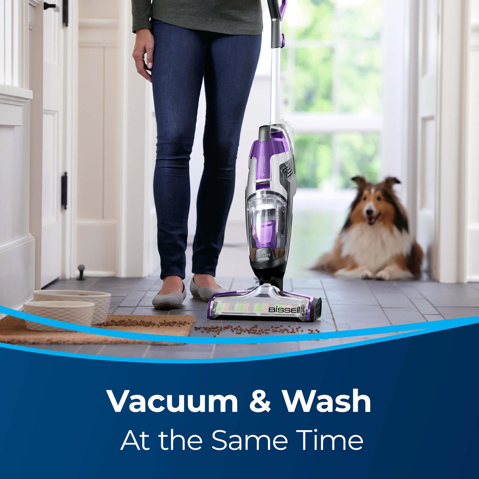 Bissell CrossWave Pet Pro Multi-Surface Wet Dry Vacuum and Multi-Surface Floor Cleaning Formula (32oz), , large