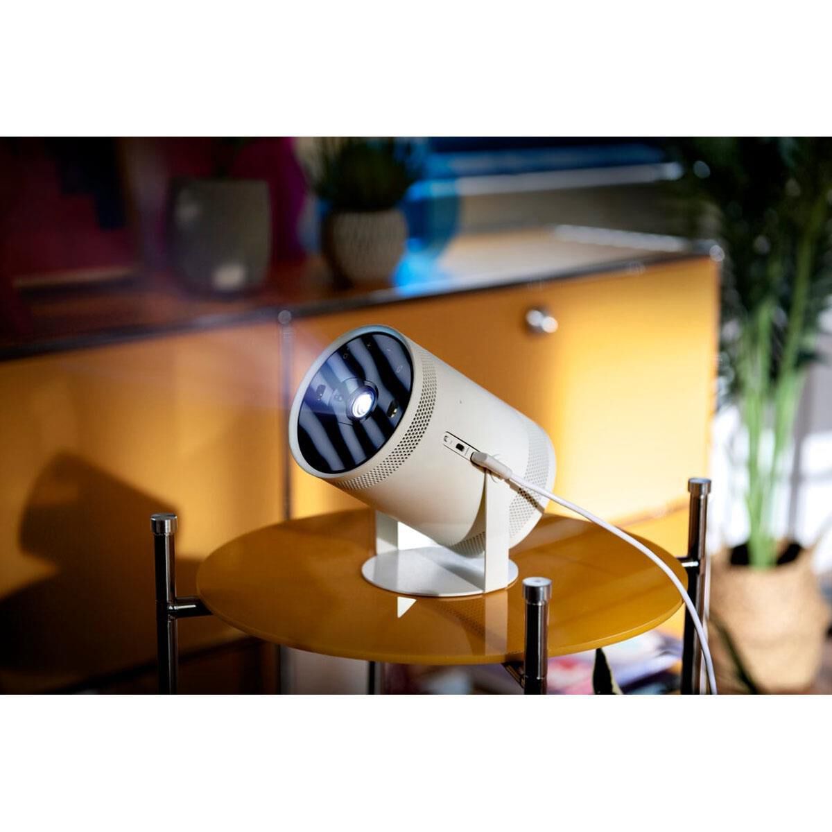 Samsung The Freestyle FHD HDR Smart Portable Projector in White, , large