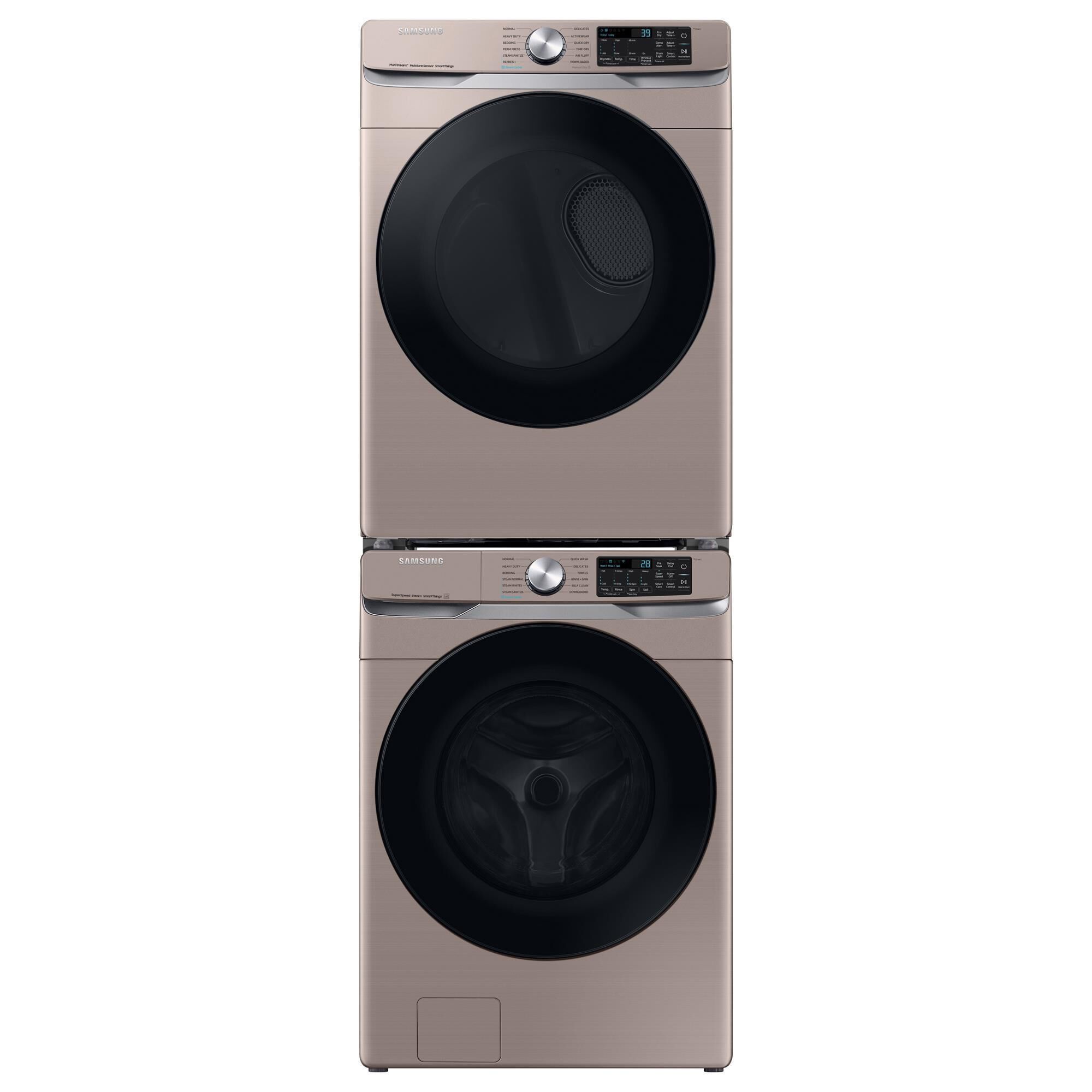 Samsung 4.5 Cu. Ft. Smart Front Load Washer with Super Speed Wash in Champagne, , large