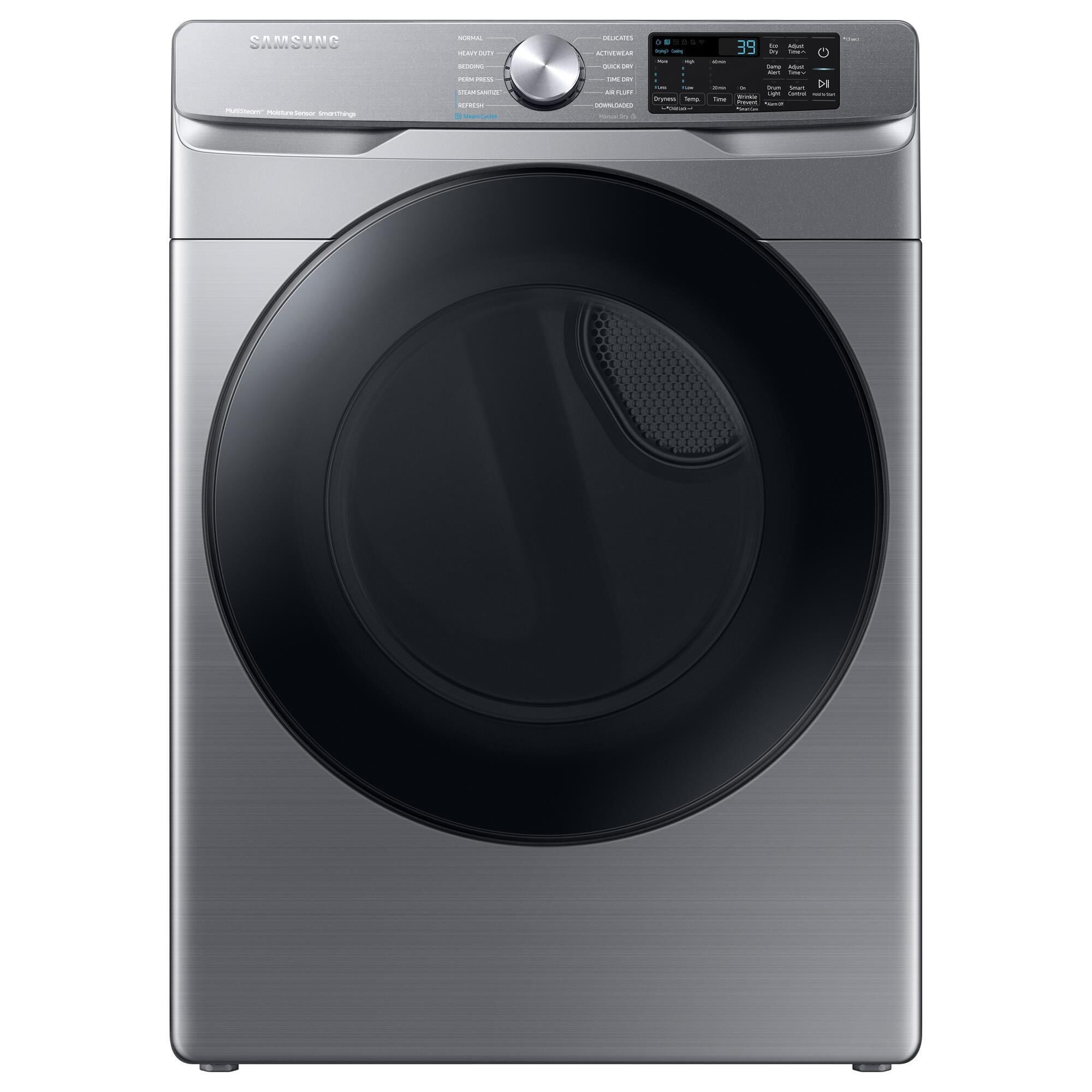 Samsung 7.5 Cu. Ft. Capacity Gas Dryer with Steam in Platinum, , large