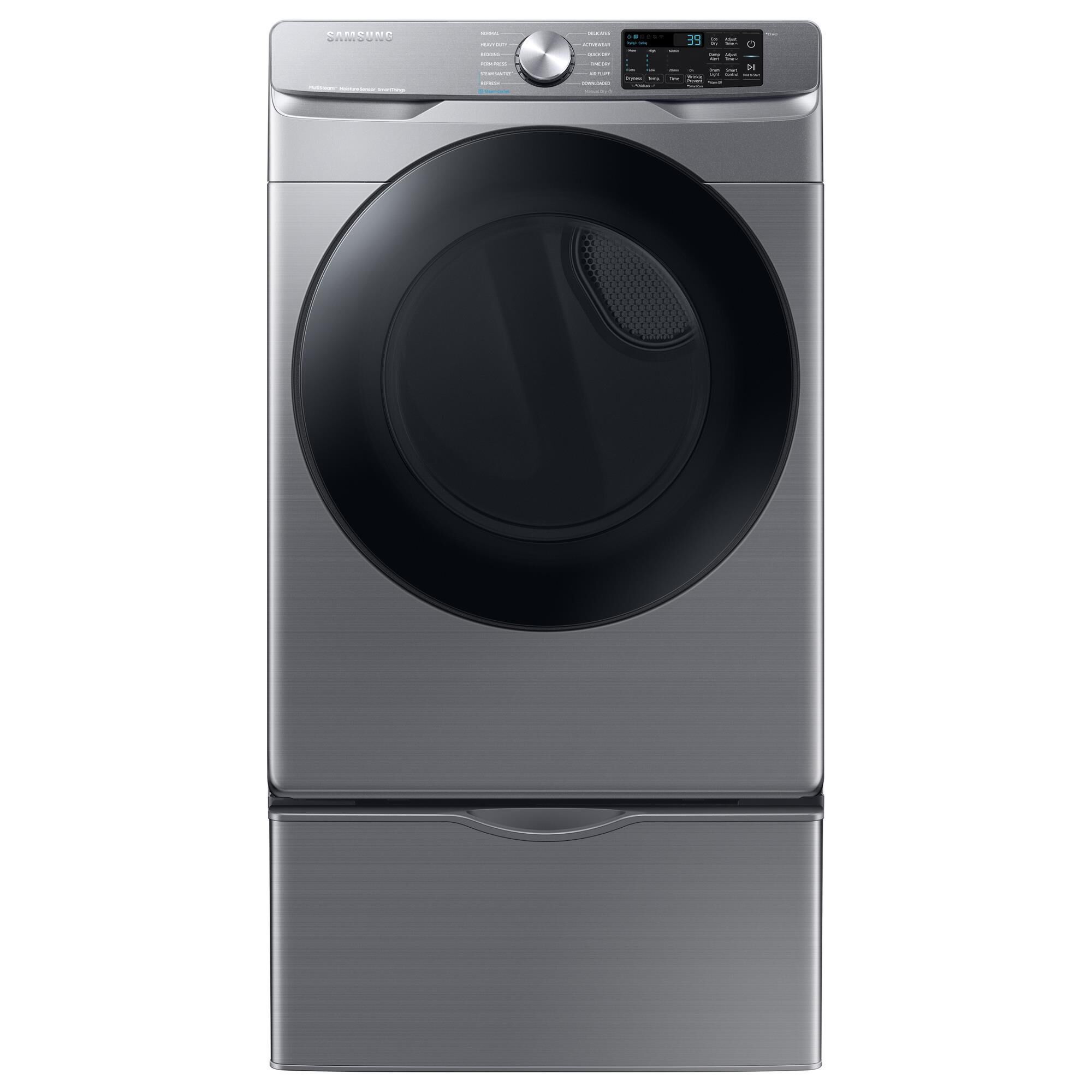 Samsung 7.5 Cu. Ft. Capacity Gas Dryer with Steam in Platinum, , large