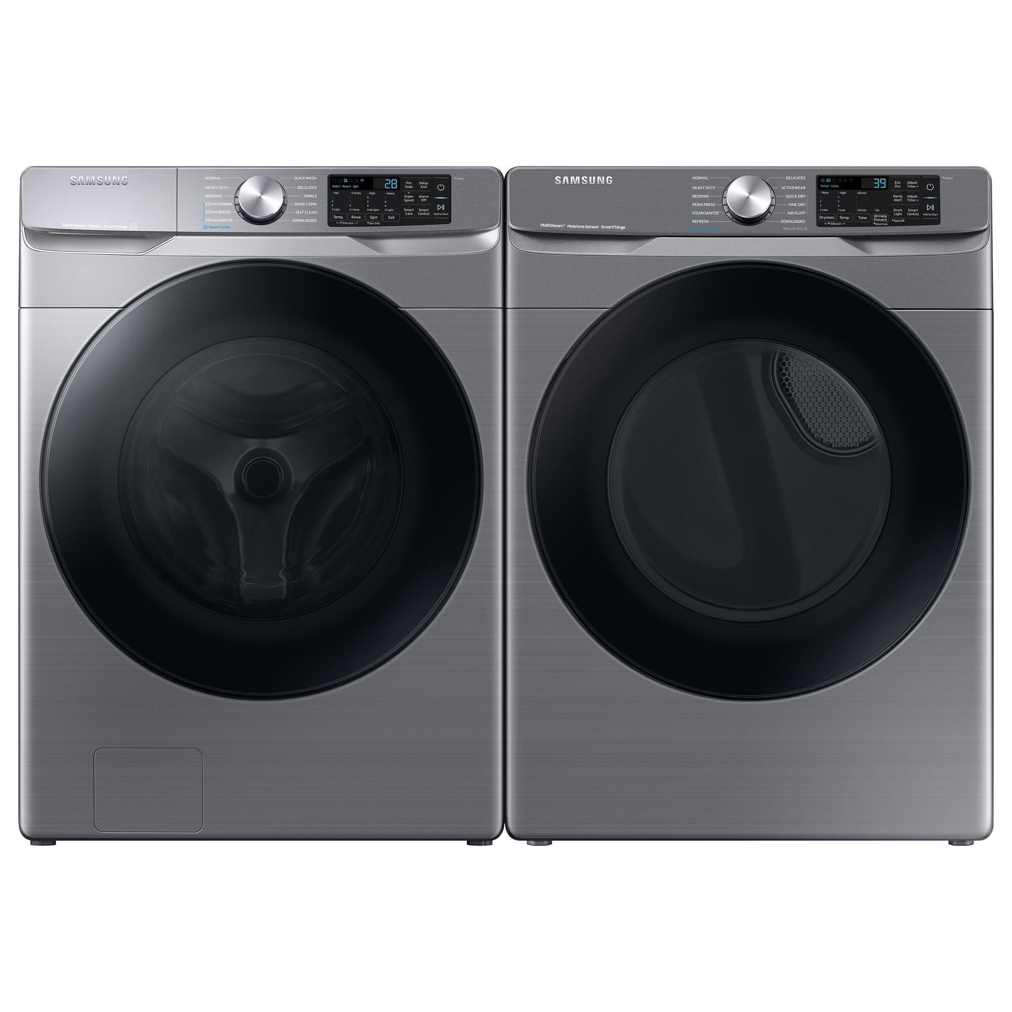 Samsung 7.5 Cu. Ft. Capacity Gas Dryer with Steam in Platinum, , large