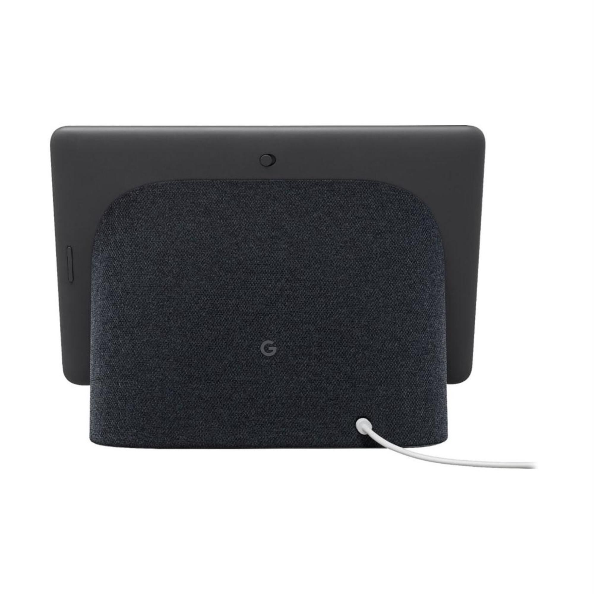 HP Nest Hub Max with Google Assistant - Charcoal + Nest Indoor and Outdoor Battery-Powered Security Camera in Snow, , large