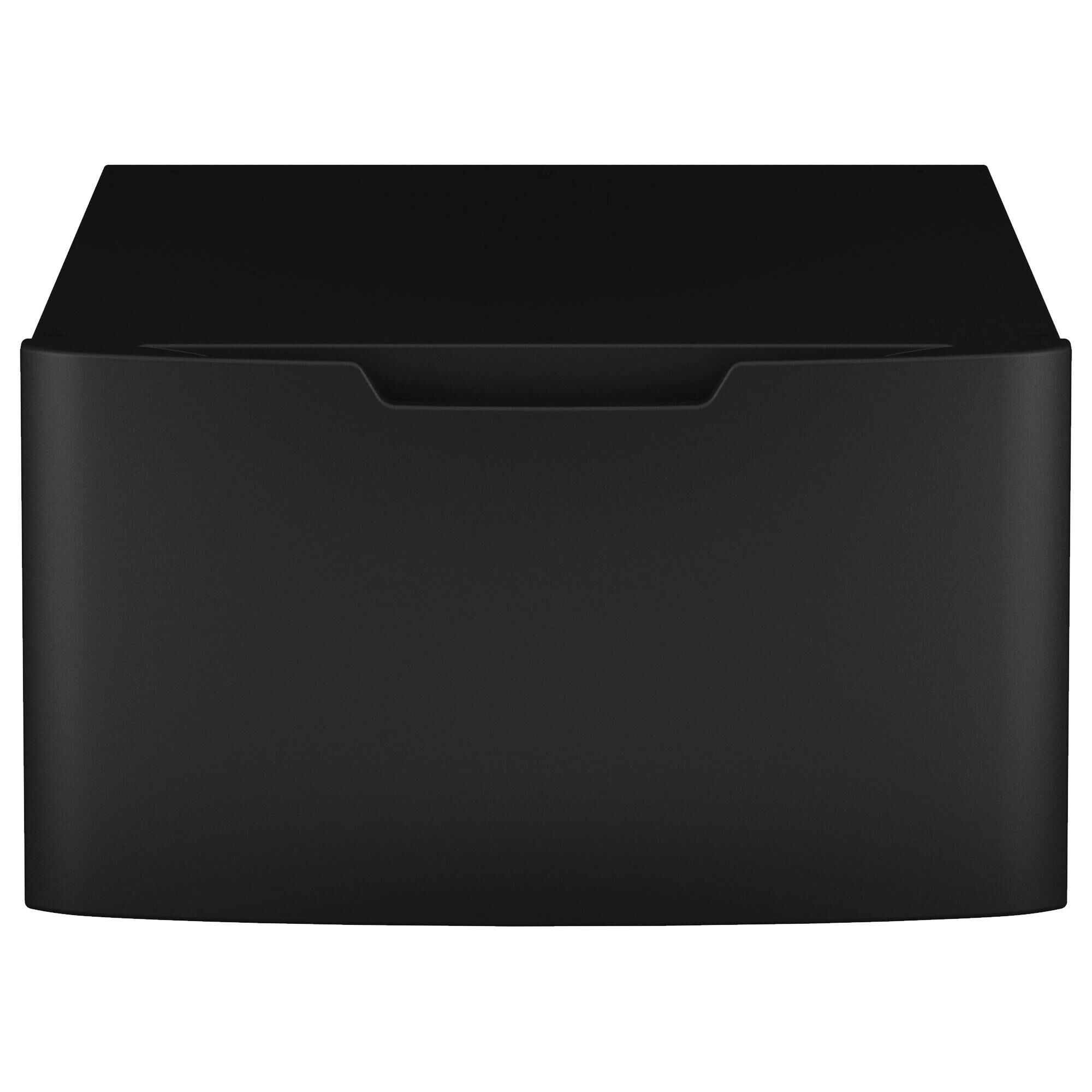 GE Appliances Laundry Pedestal in Carbon Graphite, , large