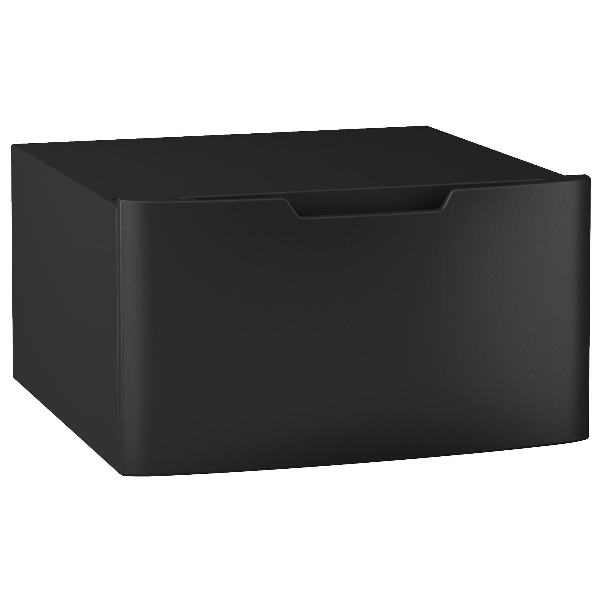 GE Appliances Laundry Pedestal in Carbon Graphite, , large