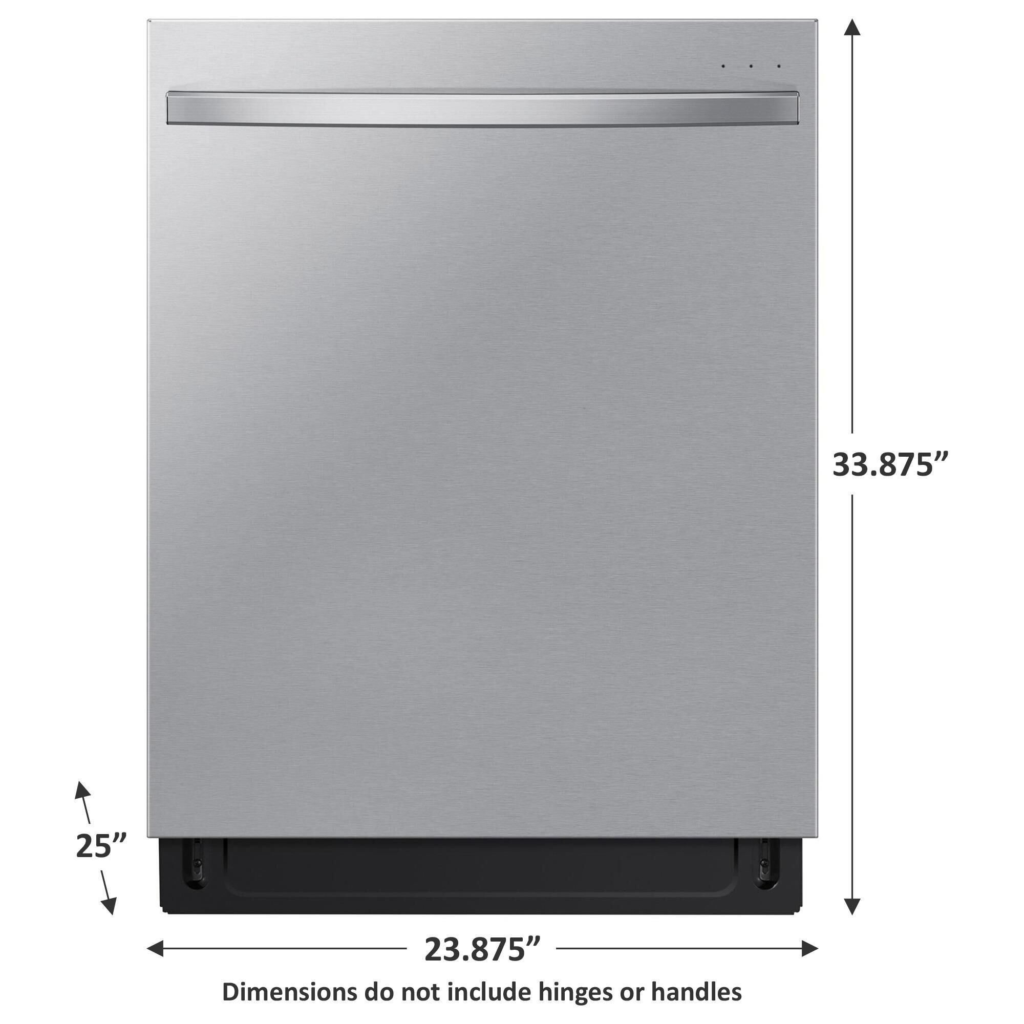 Samsung 24" Built-In Bar Handle Dishwasher with StormWash+ in Fingerprint Resistant Stainless Steel, , large
