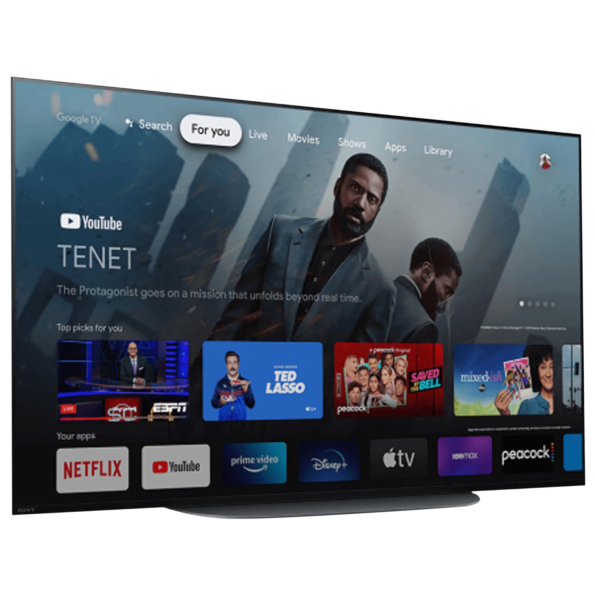 Sony 42" Class BRAVIA XR A90K 4K HDR OLED TV with smart Google TV (2022), , large