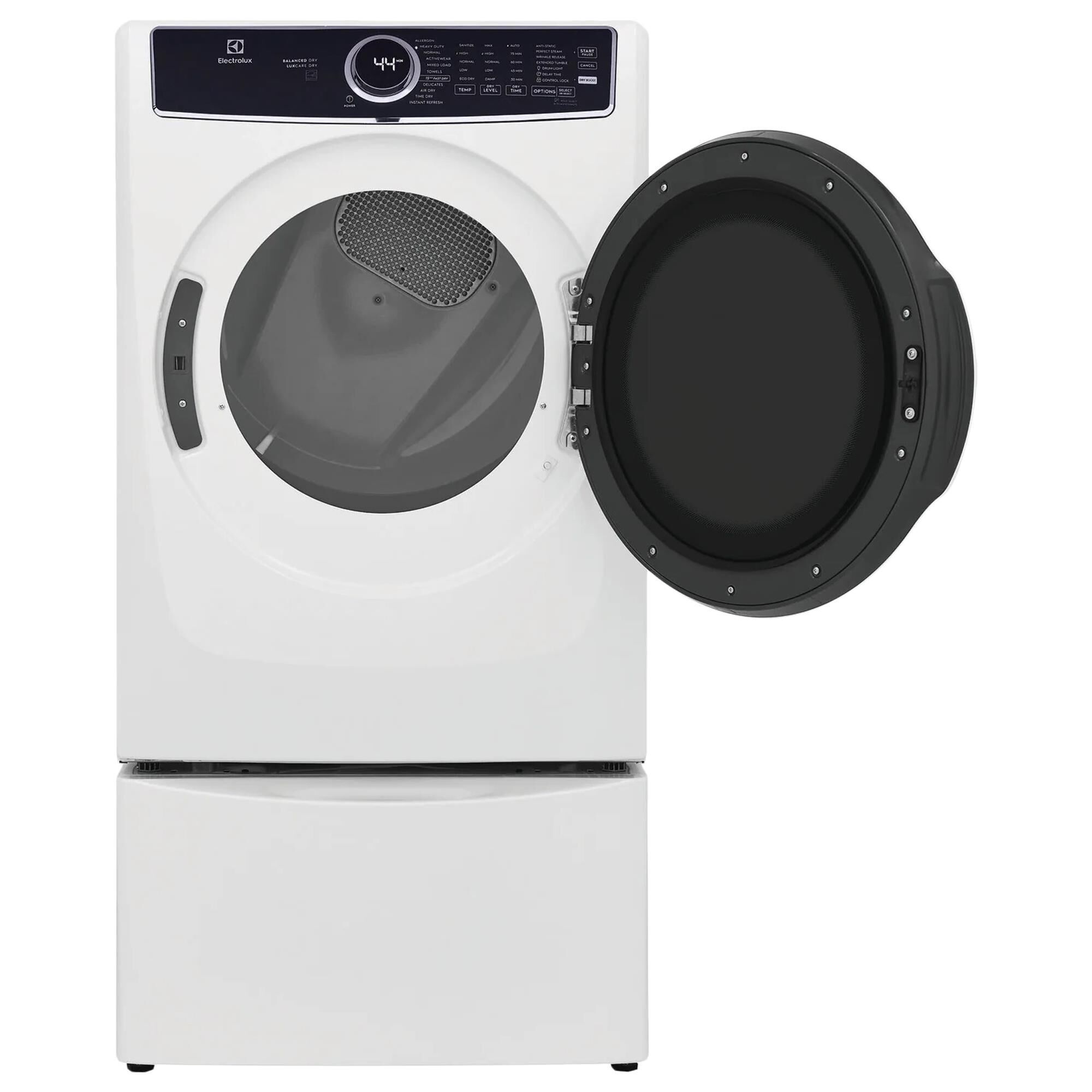 Electrolux 4.5 Cu. Ft. Front Load Washer and 8.0 Cu. Ft. Gas Dryer Laundry Pair in White, , large