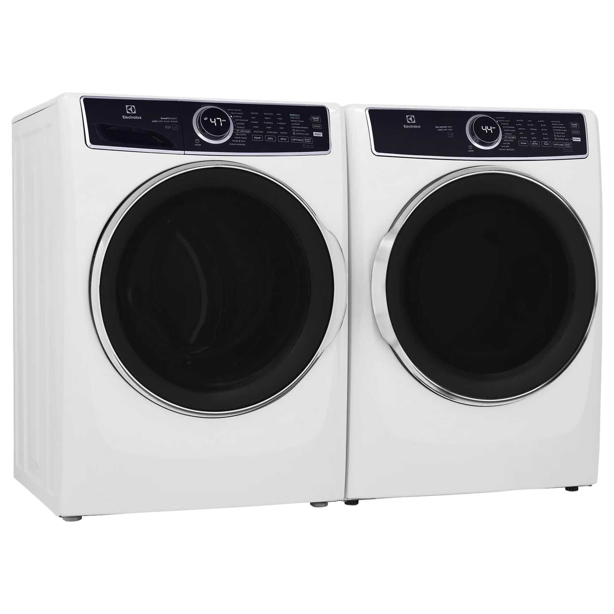 Electrolux 4.5 Cu. Ft. Front Load Washer and 8.0 Cu. Ft. Gas Dryer Laundry Pair in White, , large