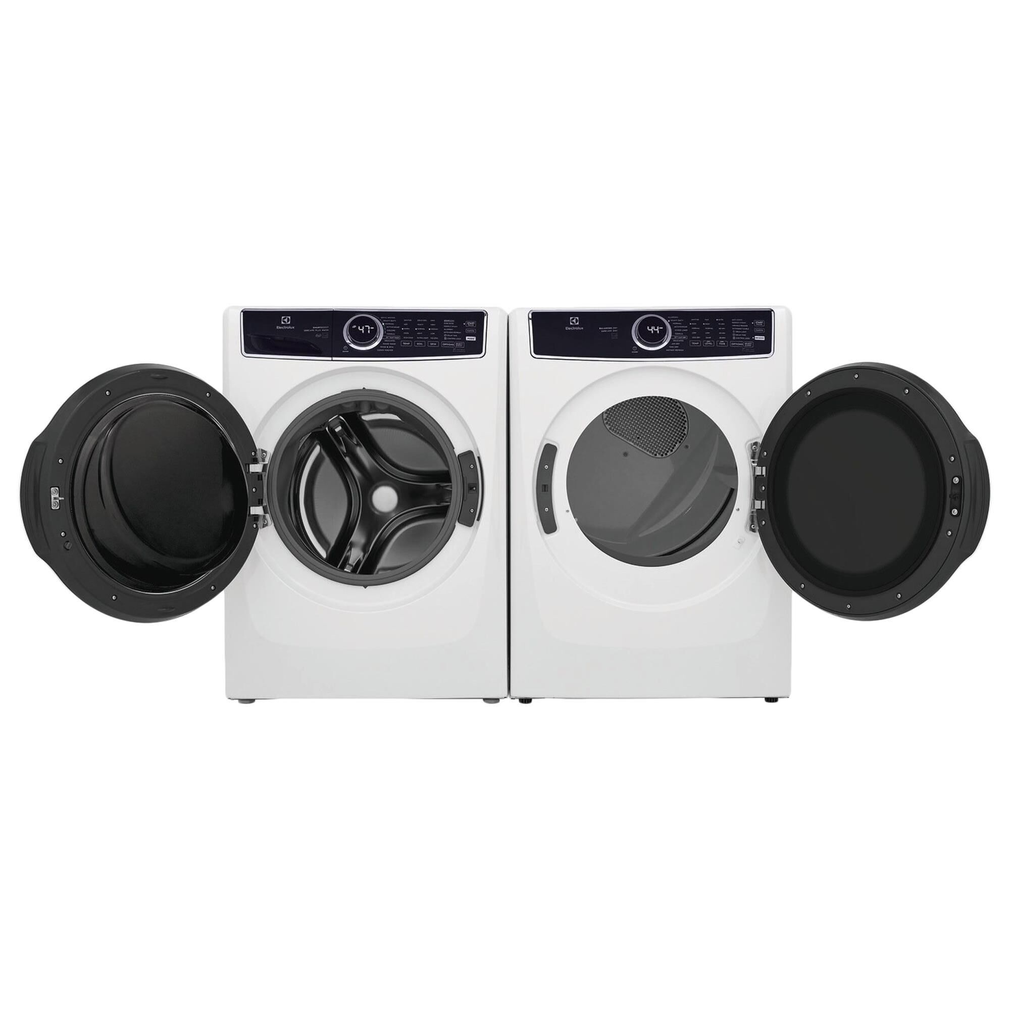 Electrolux 4.5 Cu. Ft. Front Load Washer and 8.0 Cu. Ft. Gas Dryer Laundry Pair in White, , large
