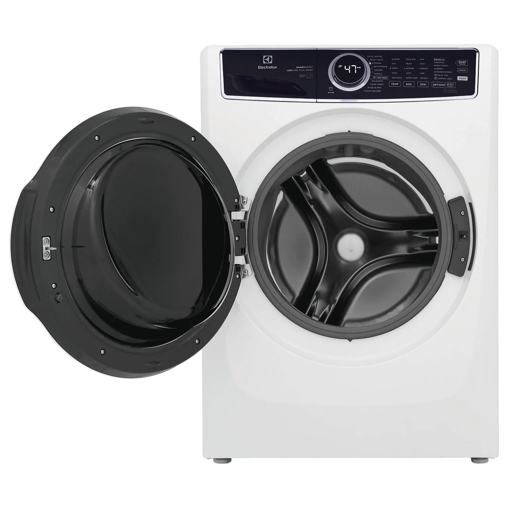 Electrolux 4.5 Cu. Ft. Front Load Washer and 8.0 Cu. Ft. Gas Dryer Laundry Pair in White, , large