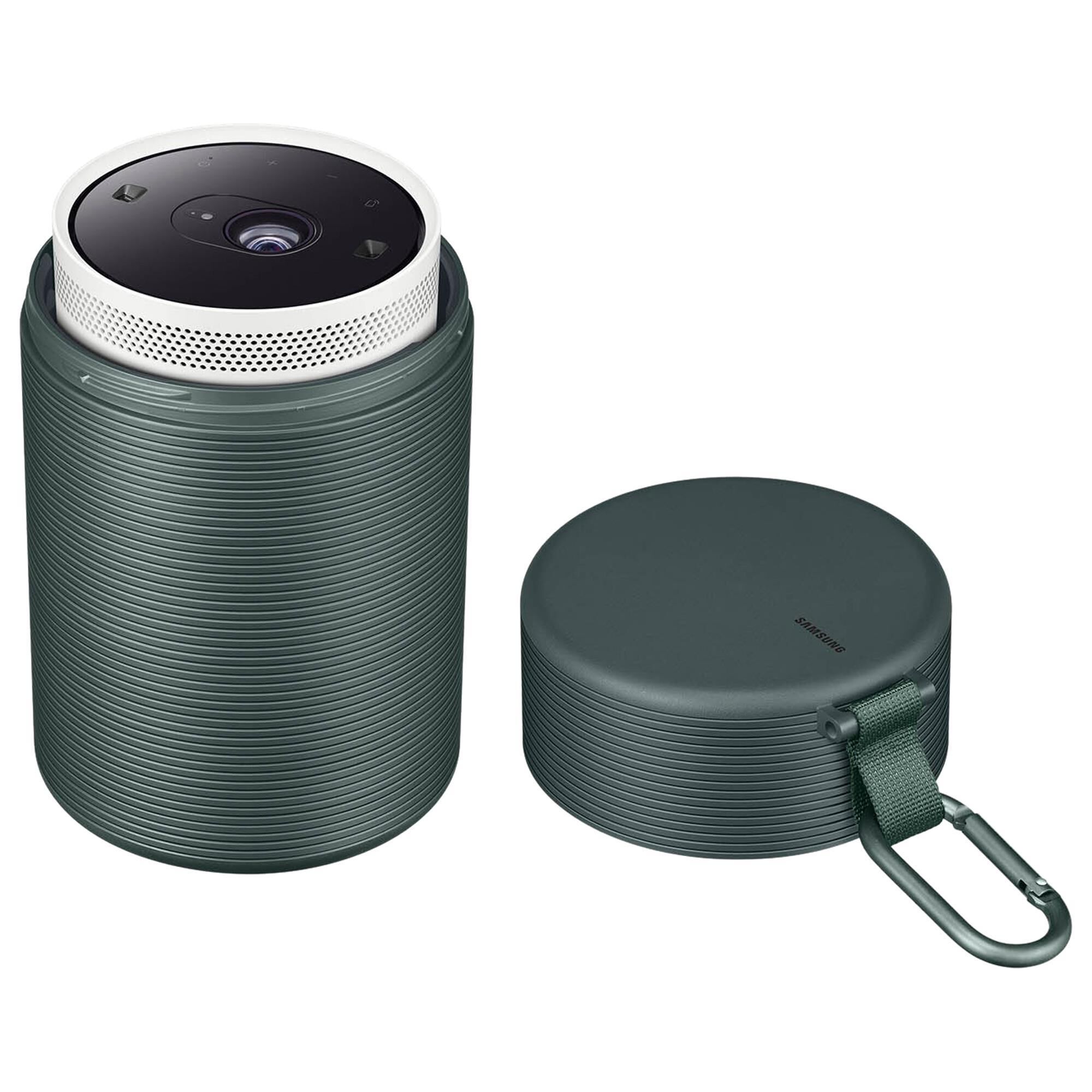 Samsung The Freestyle Smart Portable Projector with Case in Dark Green, , large