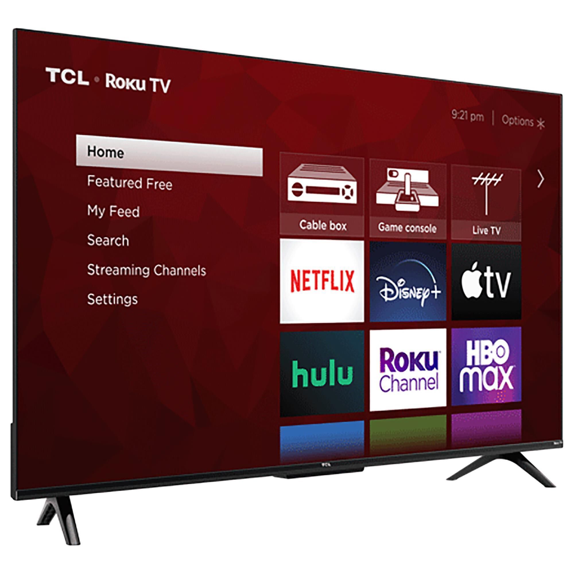 TCL 55" Class 4 Series 4K UHD LED with HDR - Smart TV, , large