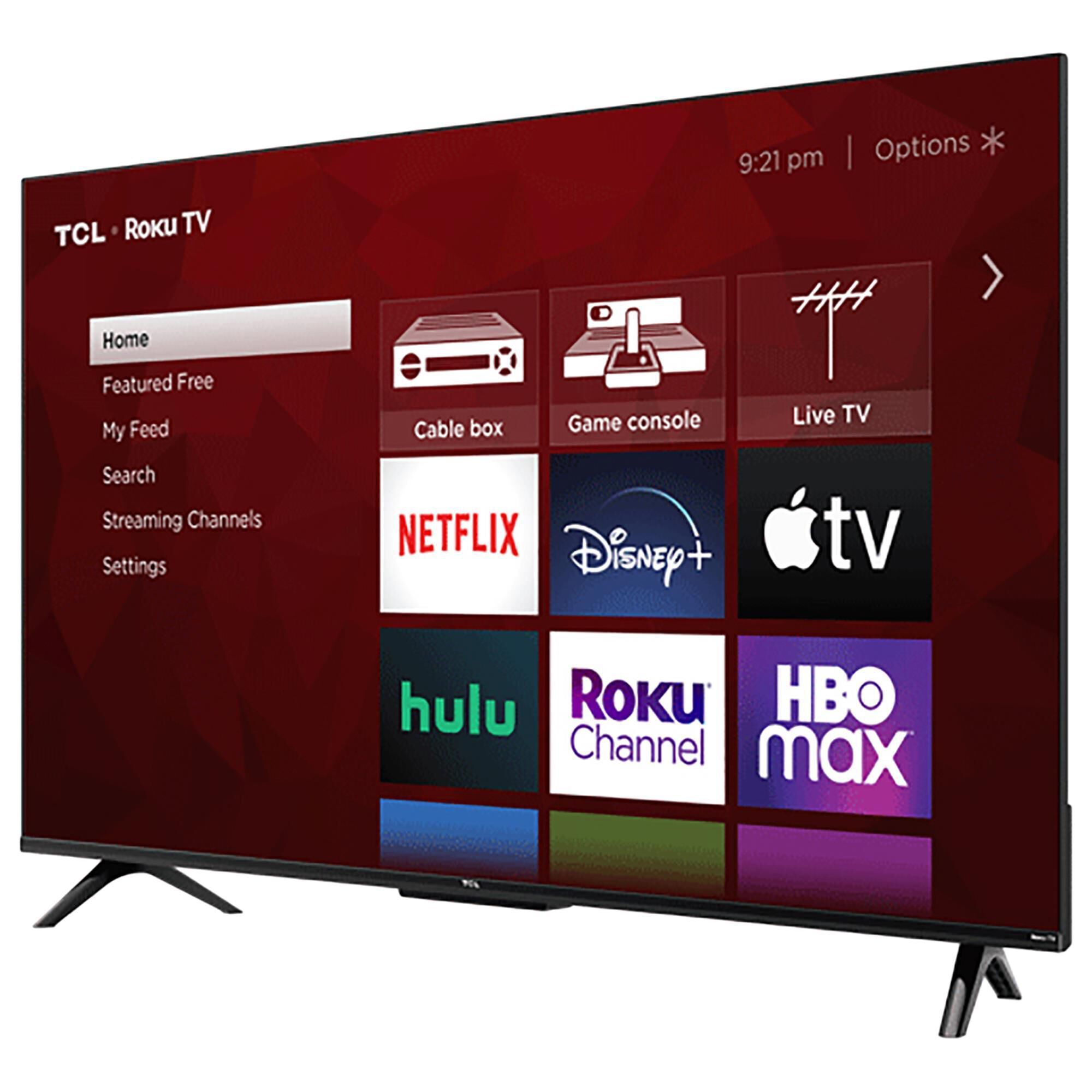 TCL 55" Class 4 Series 4K UHD LED with HDR - Smart TV, , large
