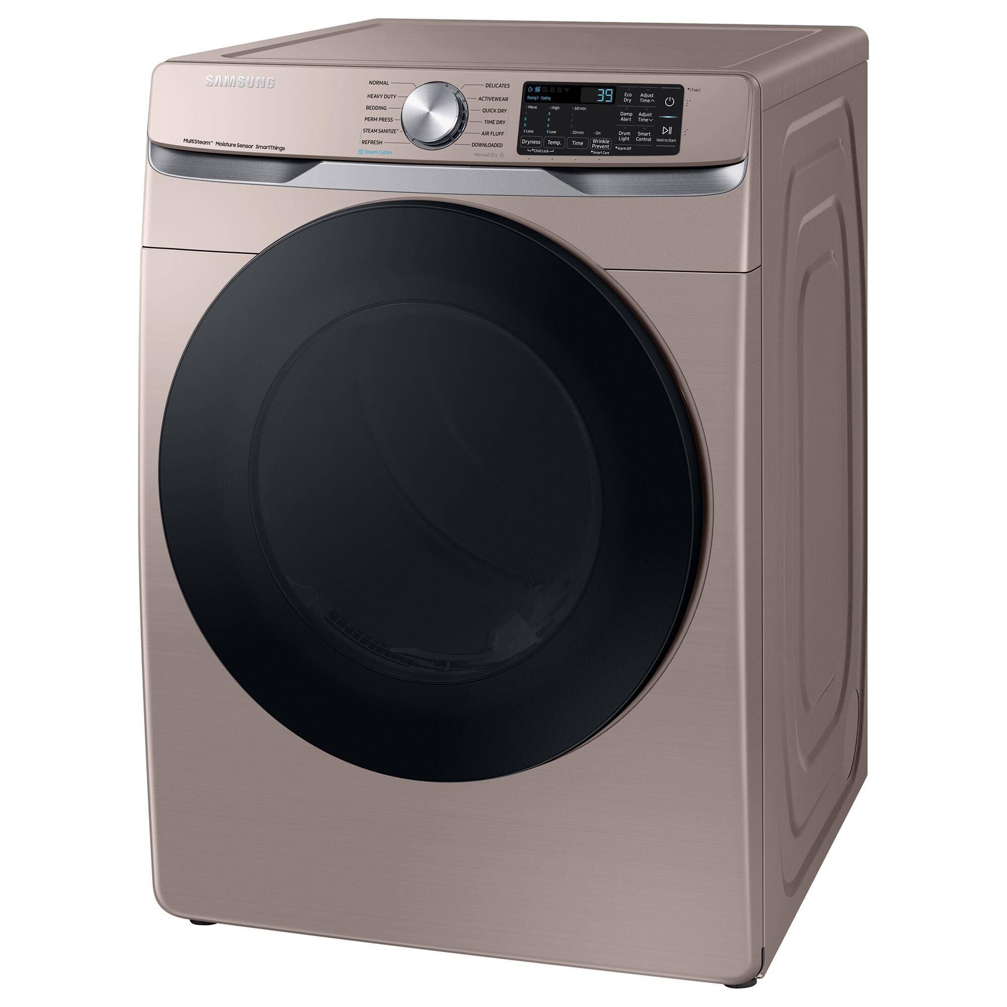 Samsung Appliance 4.5 Cu. Ft. Front Load Washer and 7.5 Cu. Ft. Electric Dryer Laundry Pair in Champagne, , large