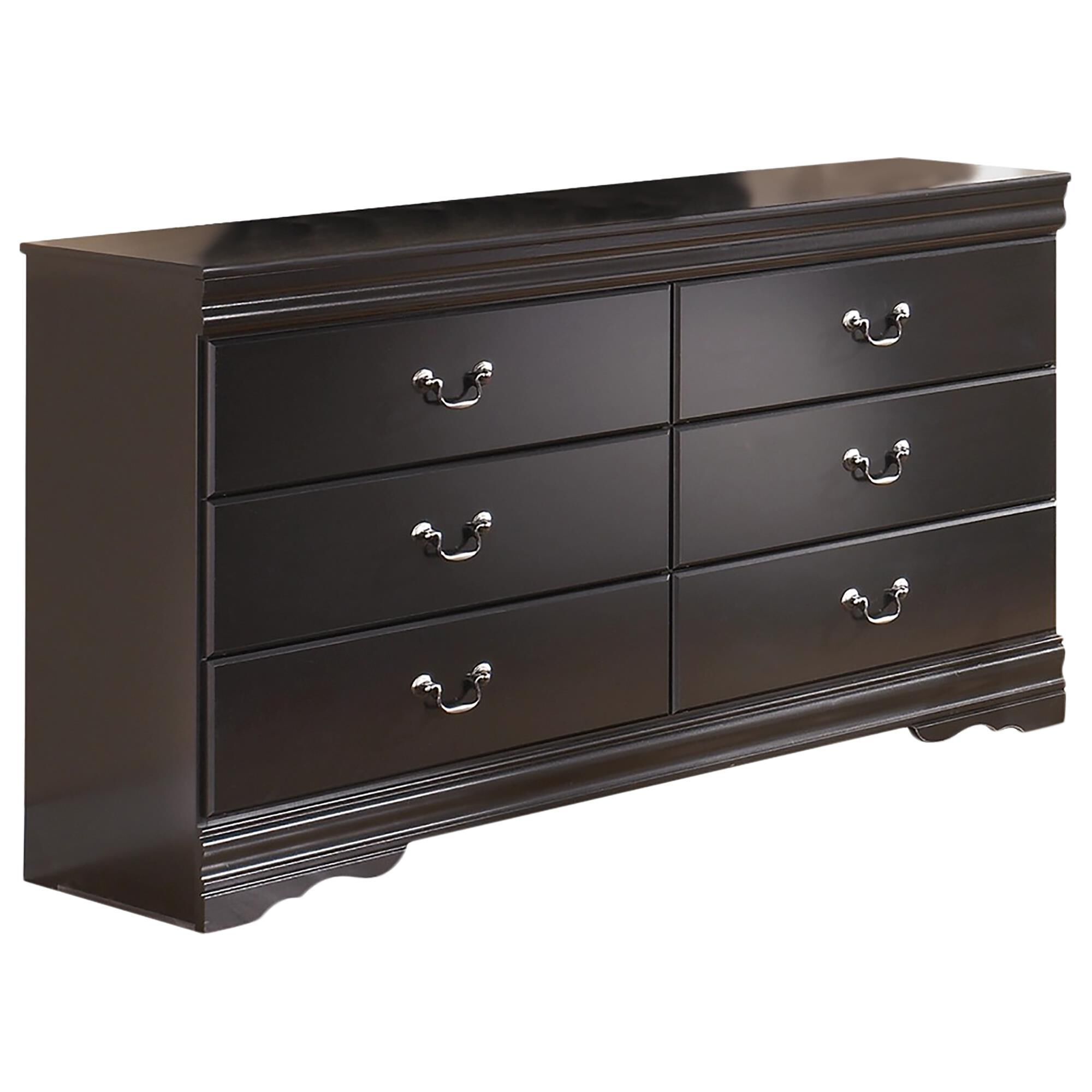Signature Design by Ashley Huey Vineyard 5-Piece Queen Bedroom Set in Black, , large