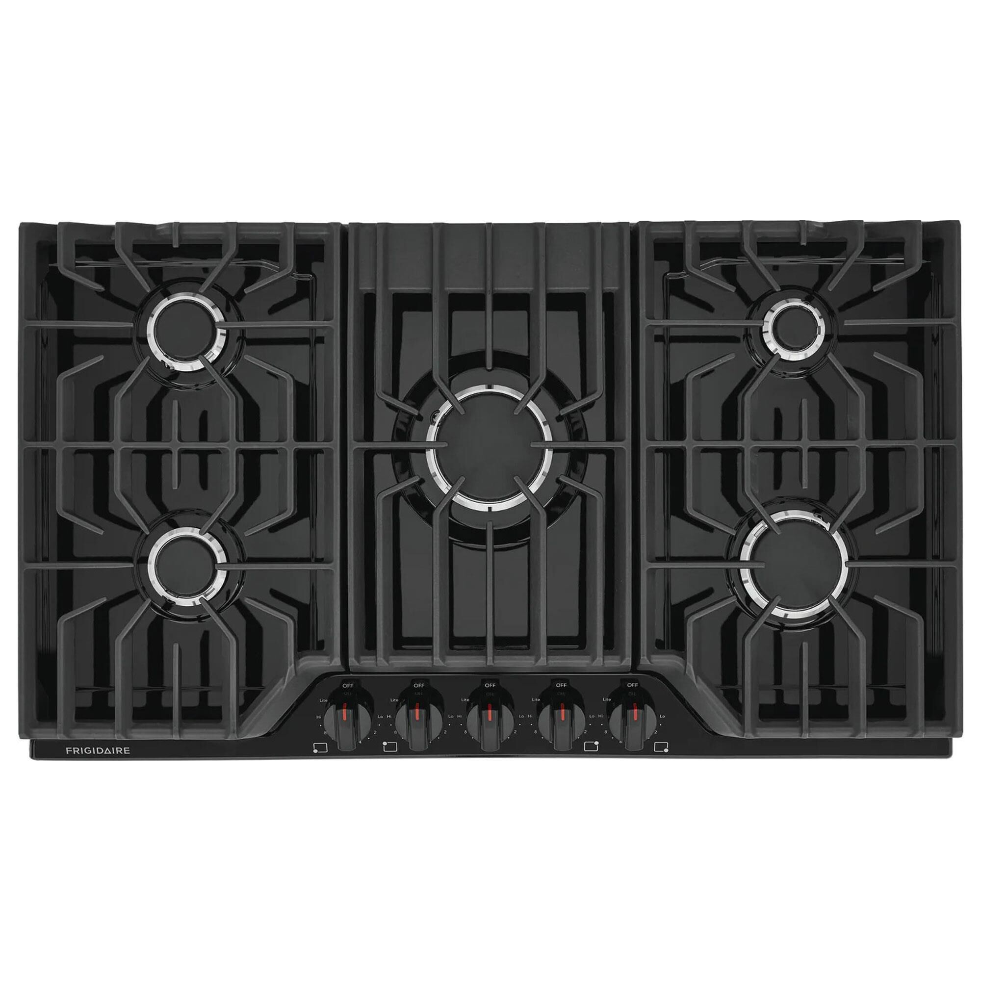 Frigidaire 36" Gas Cooktop in Black, , large