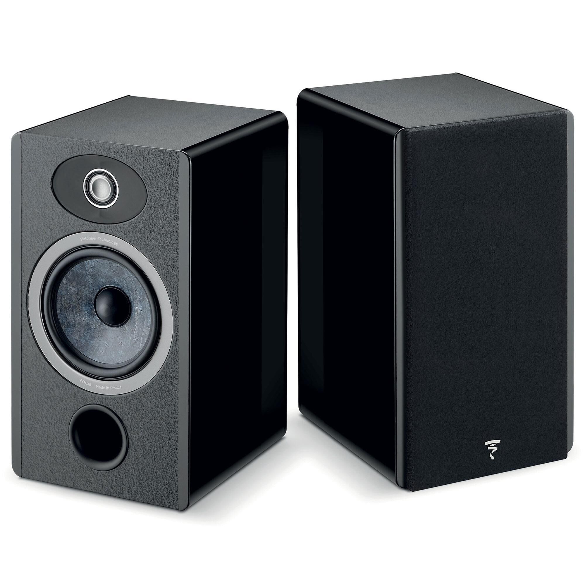 Focal Vestia N1 2-Way Bookshelf Loudspeaker in Black (Set of 2), , large