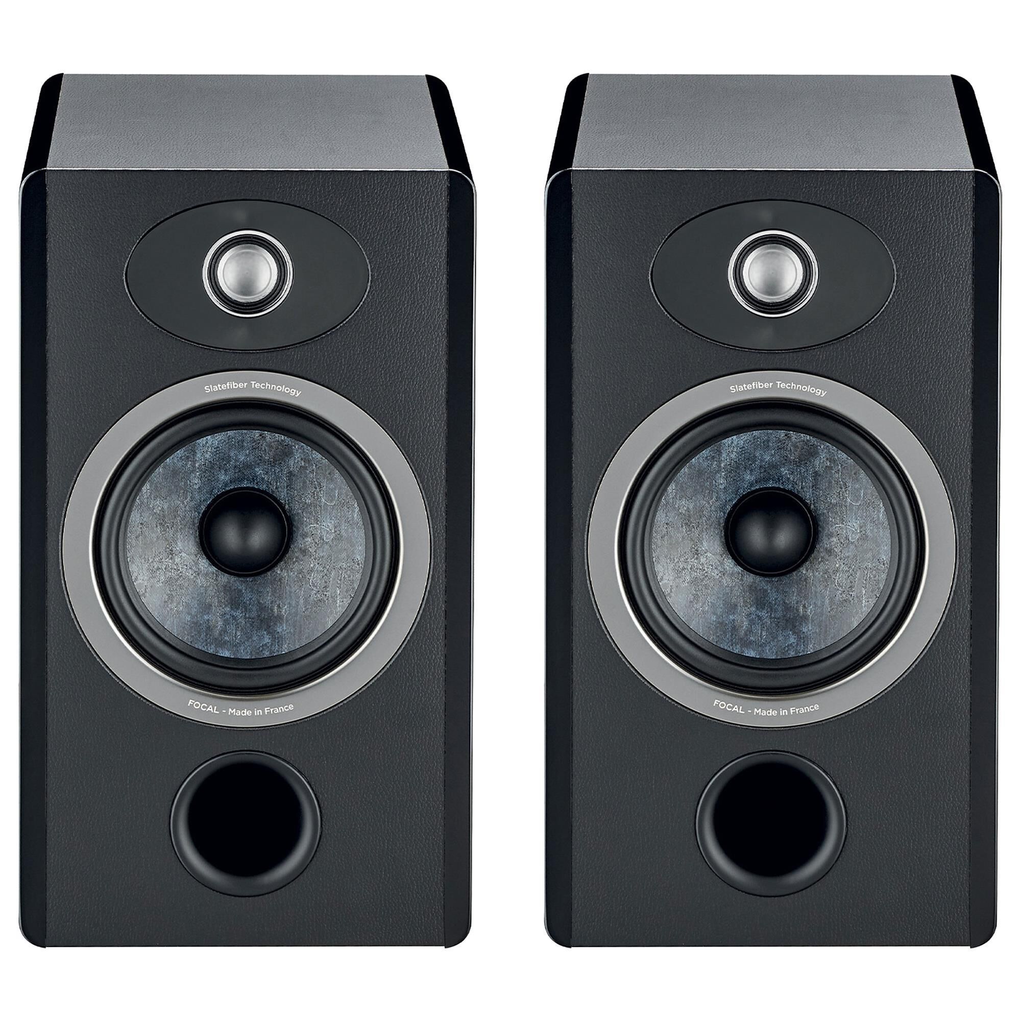 Focal Vestia N1 2-Way Bookshelf Loudspeaker in Black (Set of 2), , large