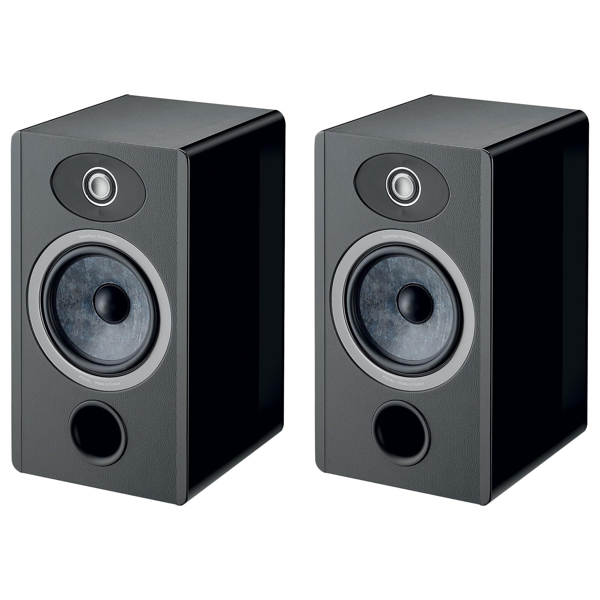 Focal Vestia N1 2-Way Bookshelf Loudspeaker in Black (Set of 2), , large