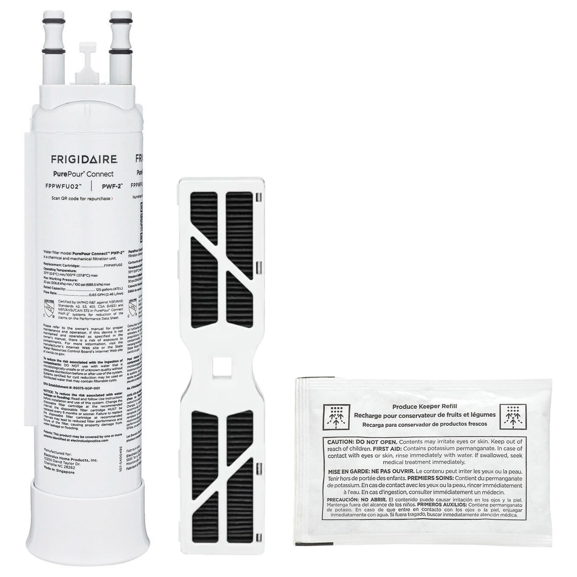 Frigidaire Water/Air/Produce Filters