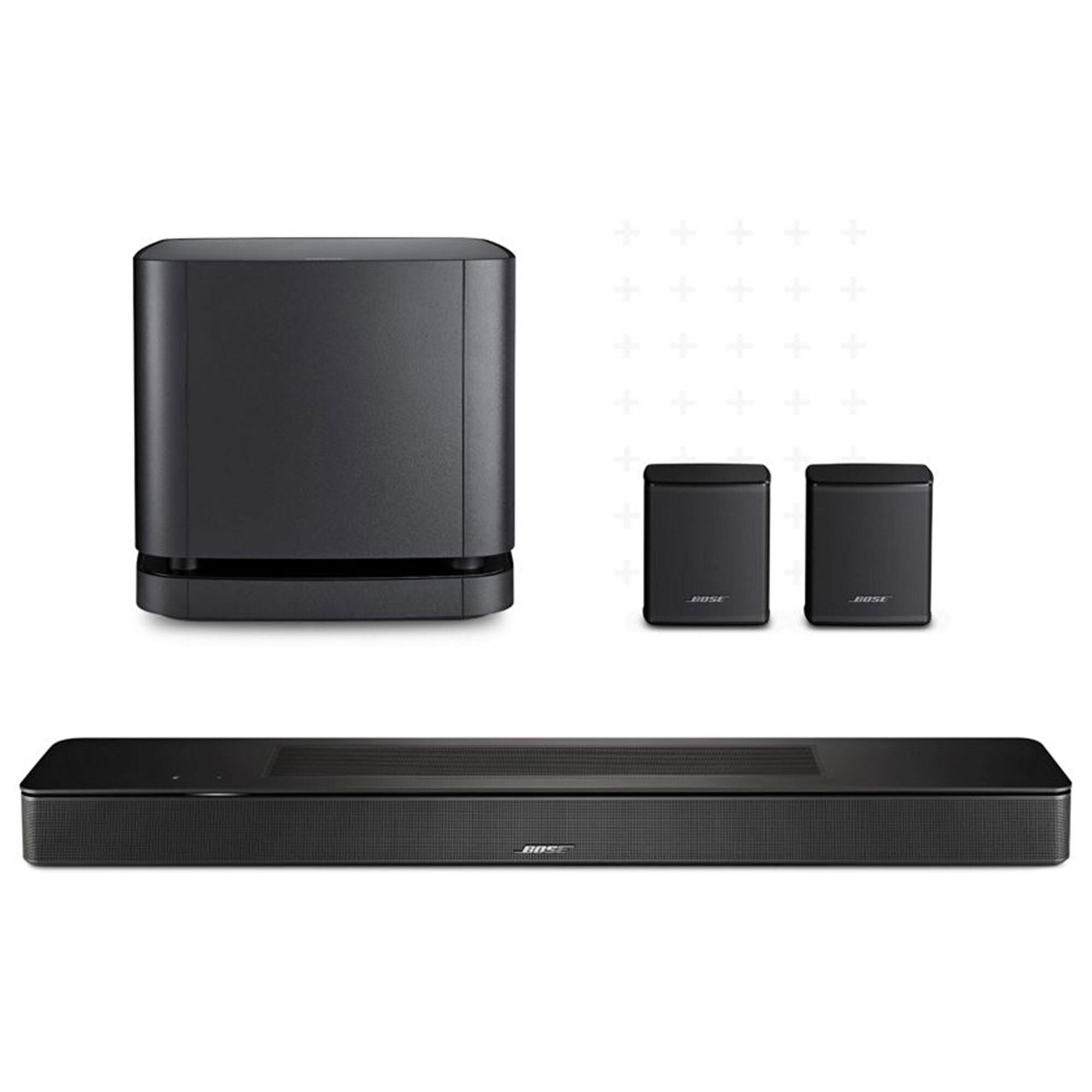 Bose Smart Soundbar 600 in Black with Luxe Silver Noise Cancelling Headphones 700, , large