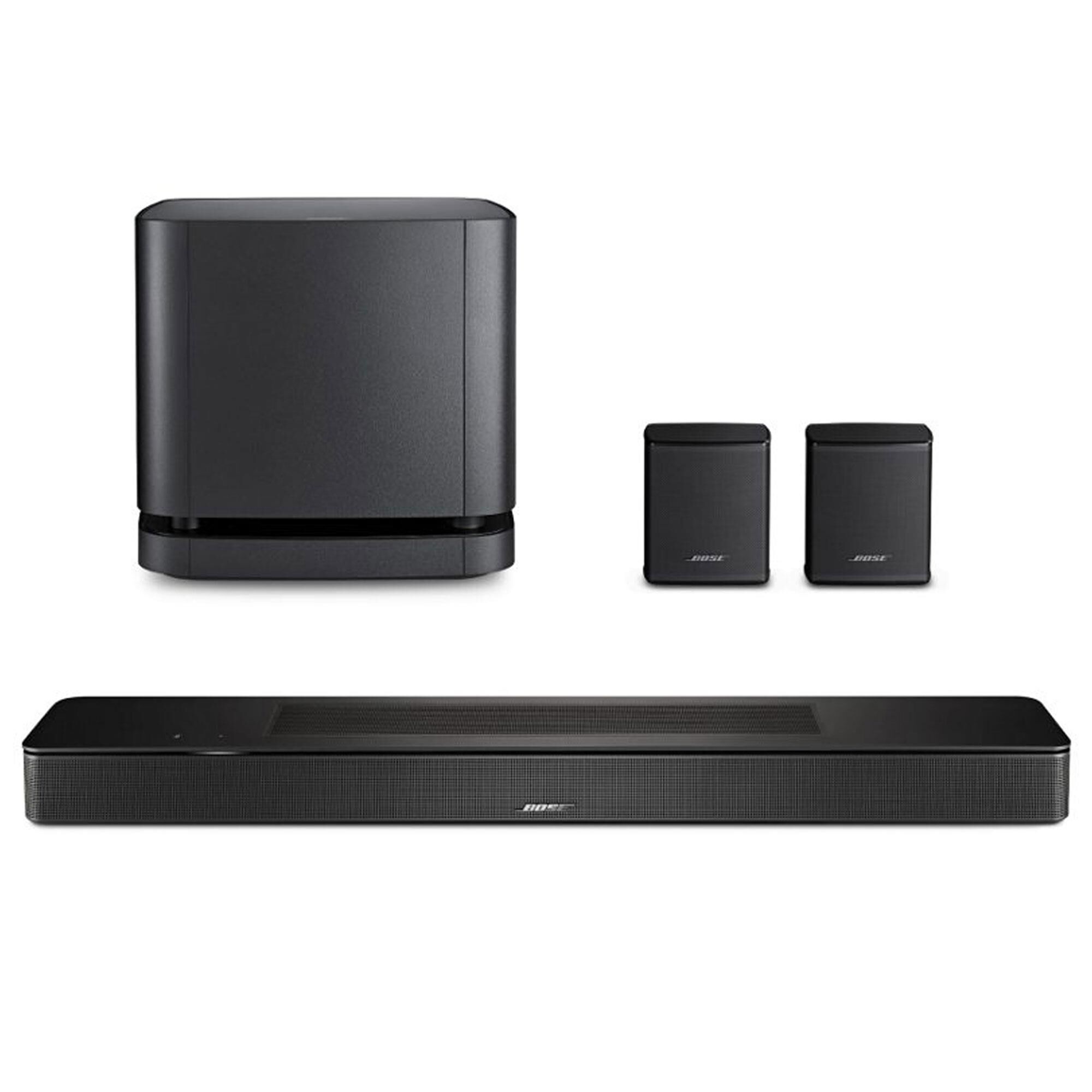 Bose Smart Soundbar 600 and Bass Module 500 in Black, , large