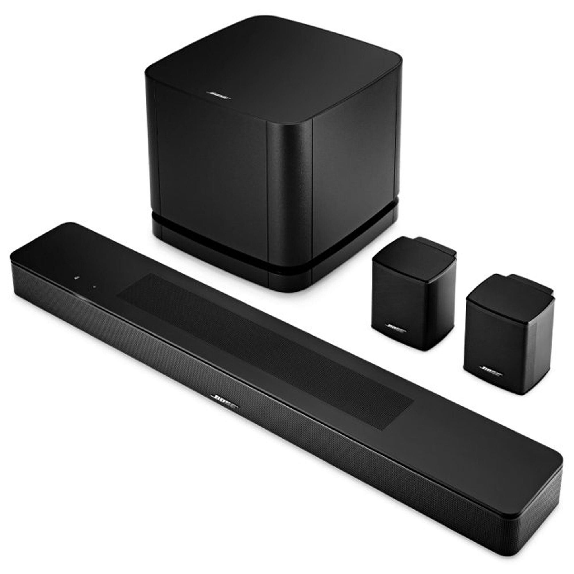 Bose Smart Soundbar 600 and Bass Module 500 in Black, , large
