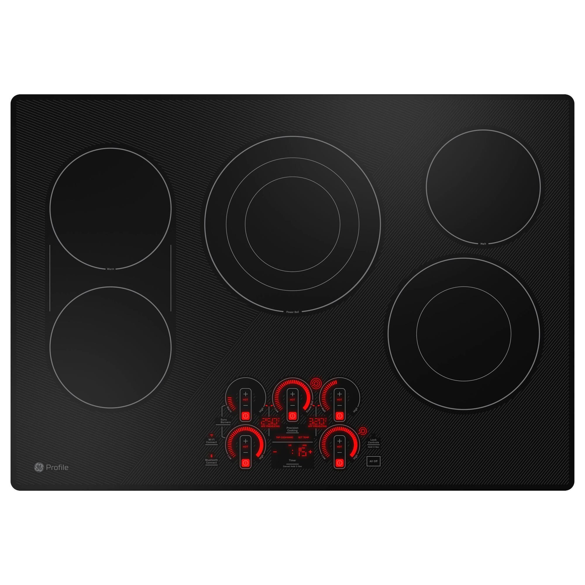GE Profile Electric Cooktop 30", , large