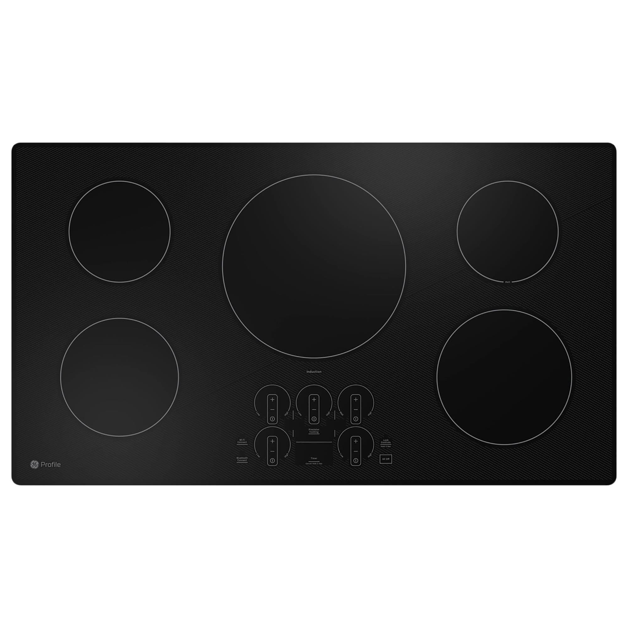 GE Profile 36" Built-In Touch Control Induction Cooktop In Black