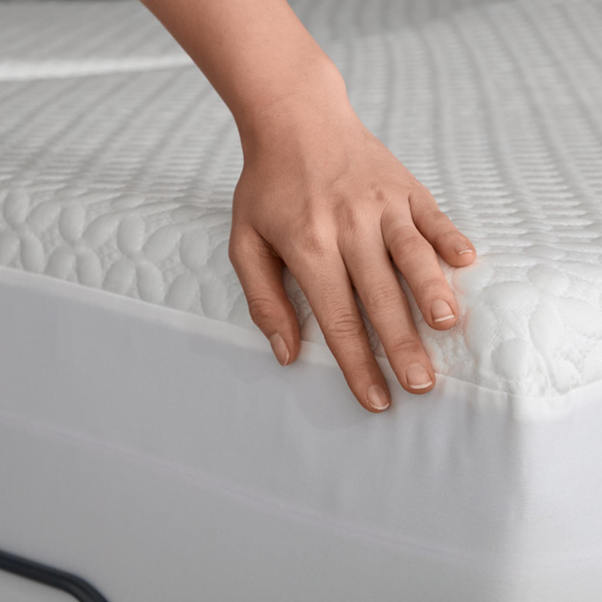 Malouf Five 5ided Split Queen Mattress Protector with Tencel + Omniphase, , large