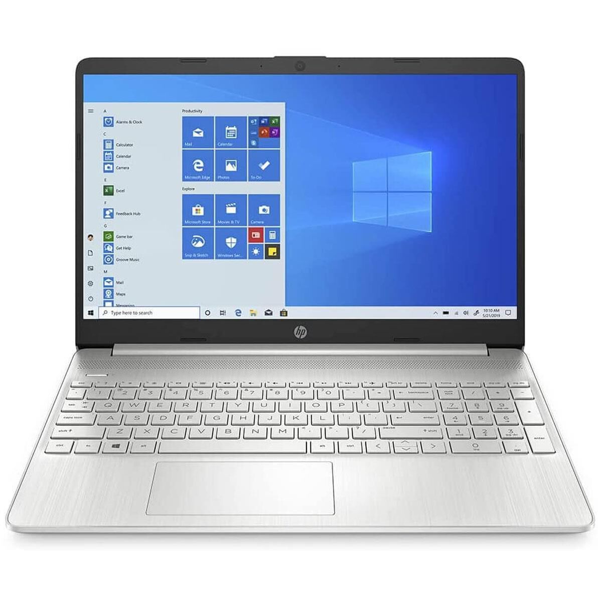 HP 15.6" Laptop, Intel Core i3, 8GB/256GB SSD, Windows 11 + Envy 6055e All-In-One Printer in White, , large