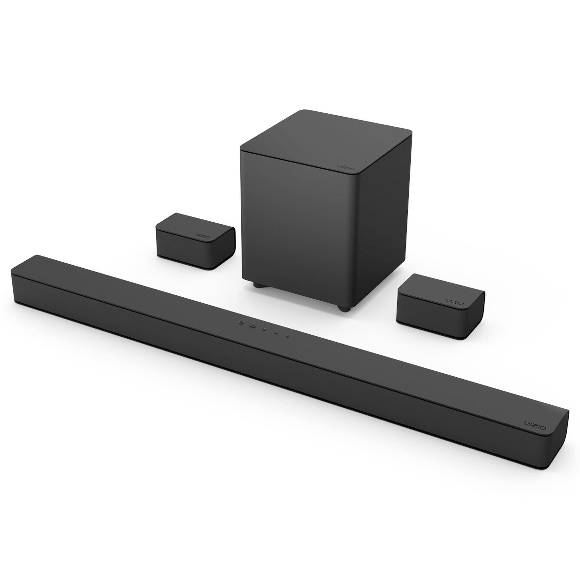 VIZIO 65" Class V-Series 4K LED HDR - Smart TV with 5.1 Home Theater Sound Bar in Black, , large