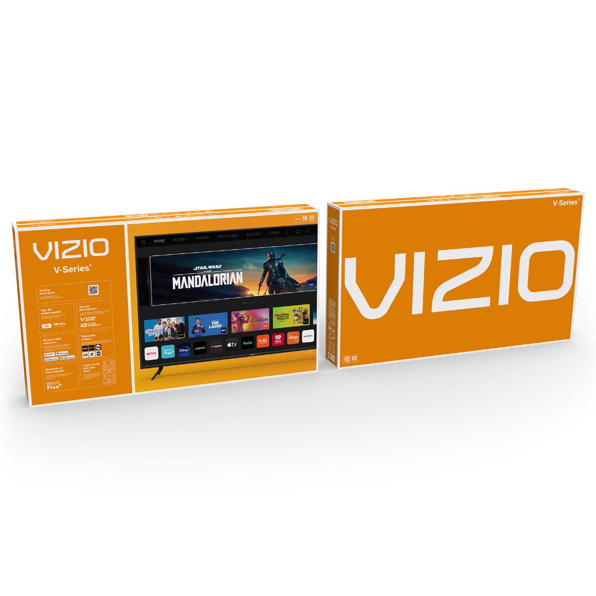 VIZIO 65" Class V-Series 4K LED HDR - Smart TV with 5.1 Home Theater Sound Bar in Black, , large