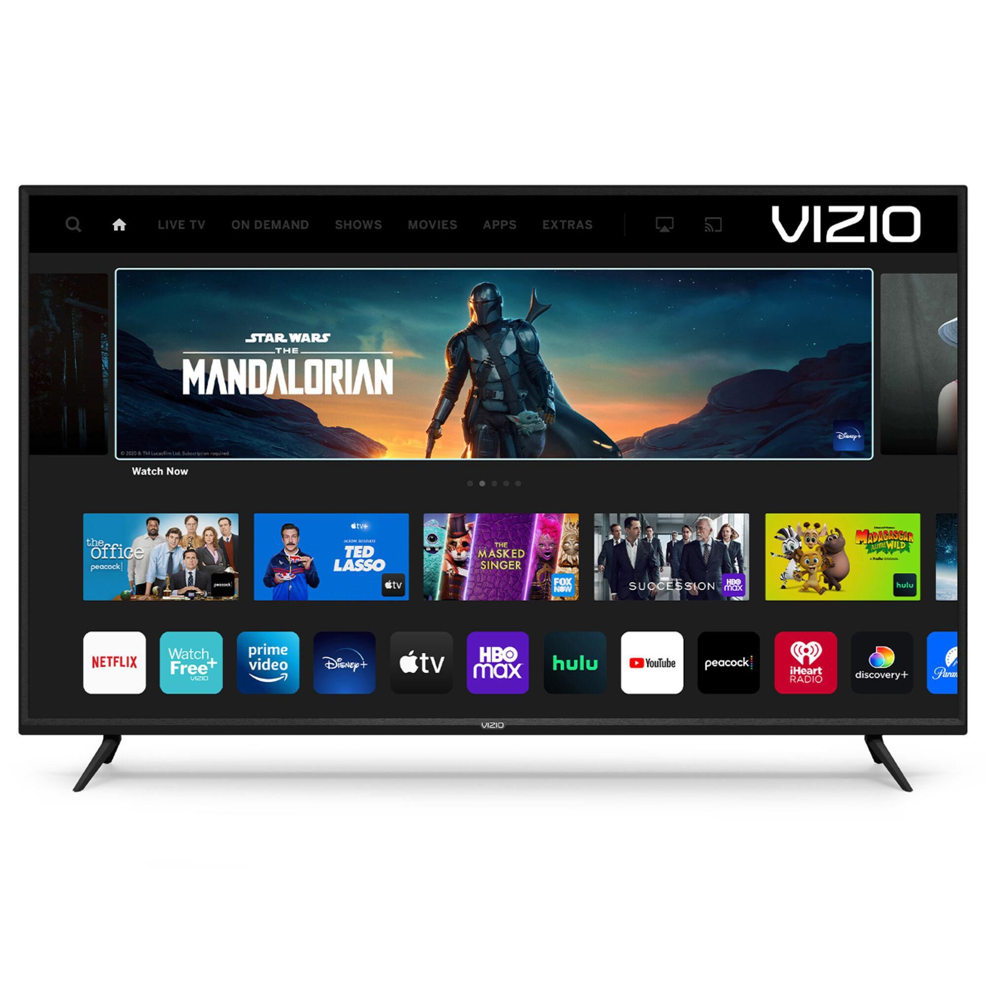 VIZIO 75" Class V-Series 4K LED HDR - Smart TV with 5.1 Home Theater Sound Bar in Black, , large