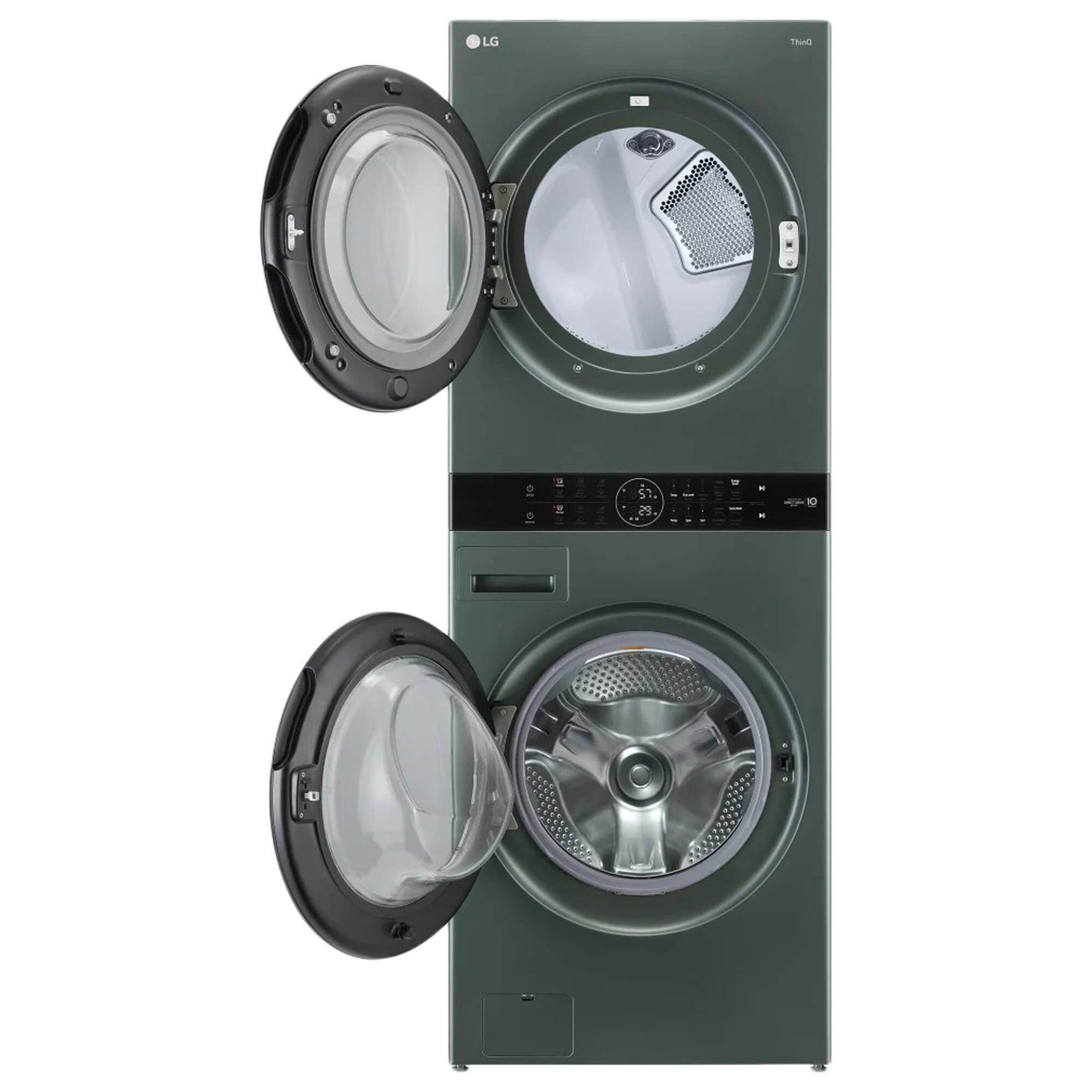 LG Appliance Single Unit WashTower with Gas Dryer in Nature Green and Wi-Fi Enabled Steam Clothing Styler in Mirror, , large