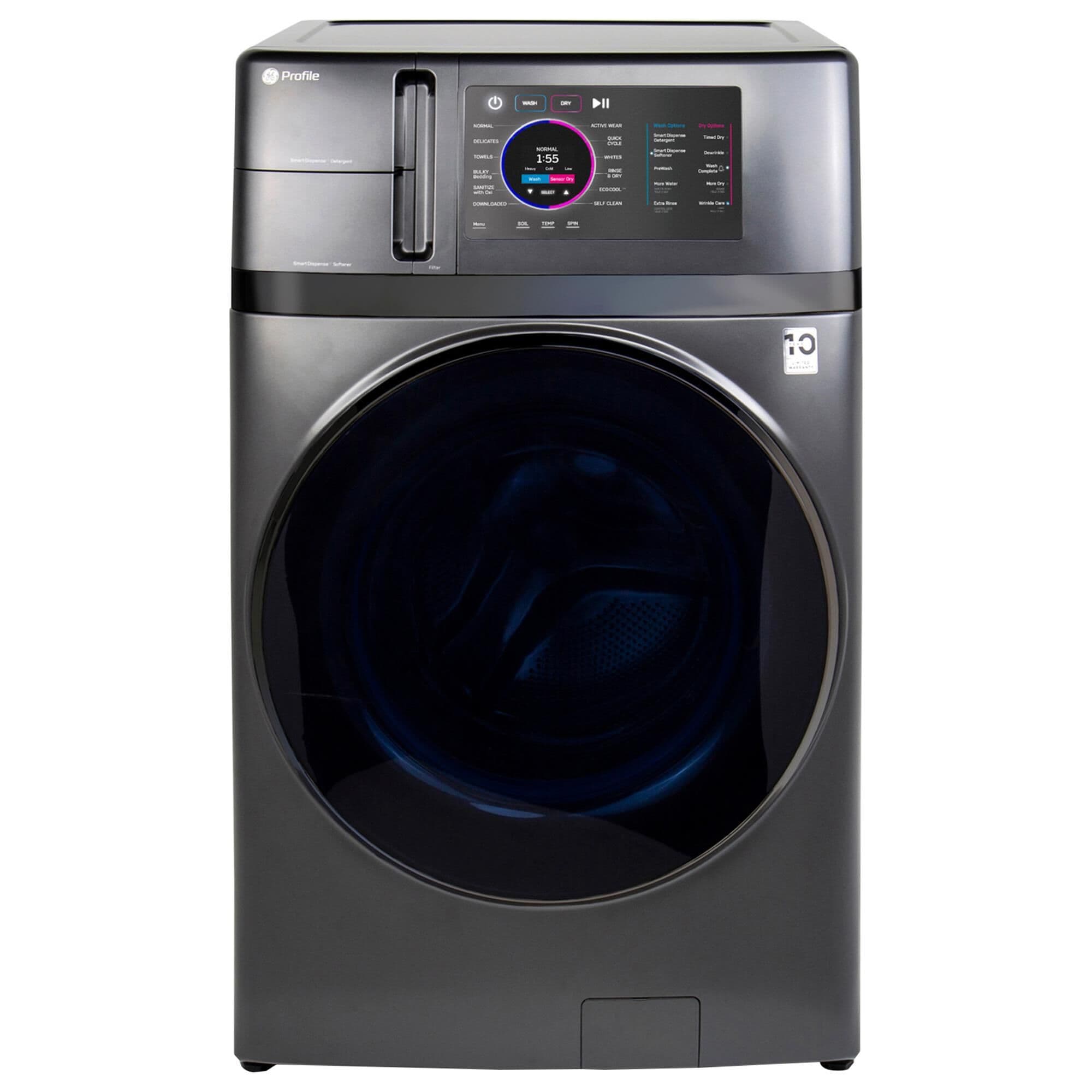 GE Profile 4.8 Cu. Ft. Ultra Fast Combo Washer/Dryer with Heat Pump In Slate, , large