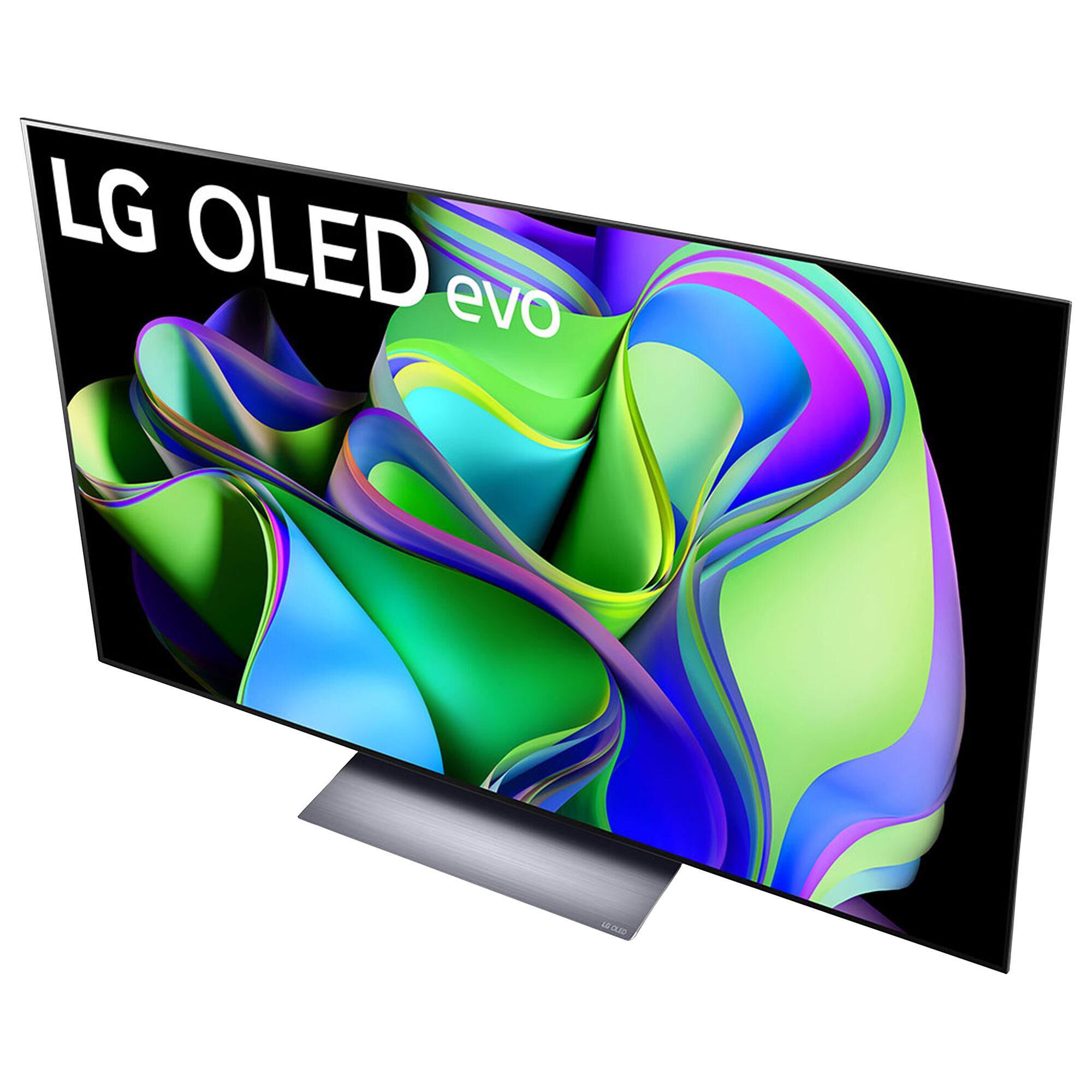 LG 55" Class C3 Series OLED evo 4K UHD in Silver - Smart TV, , large