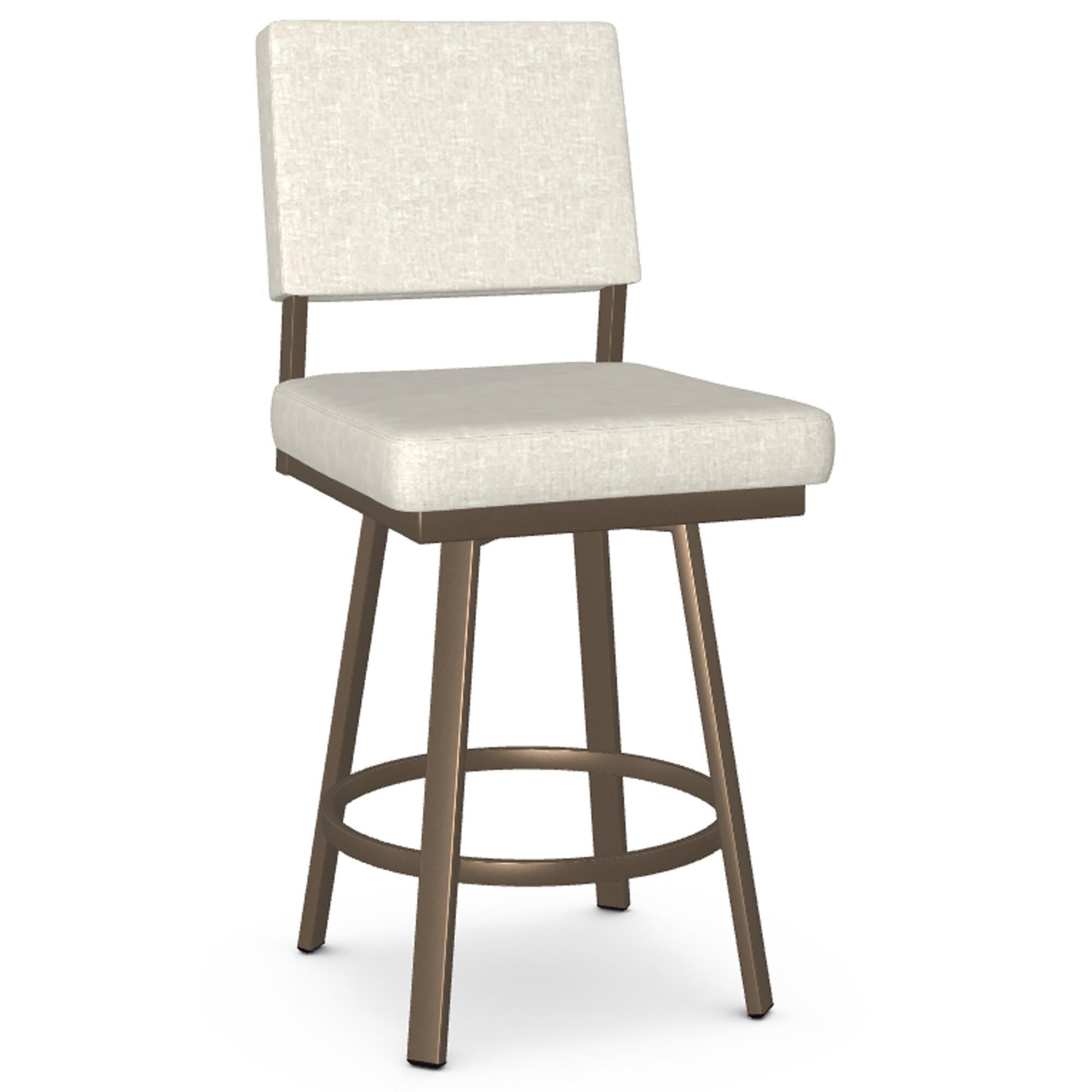 Amisco Mathilde Swivel Counterstool in Sugar Bronze, , large