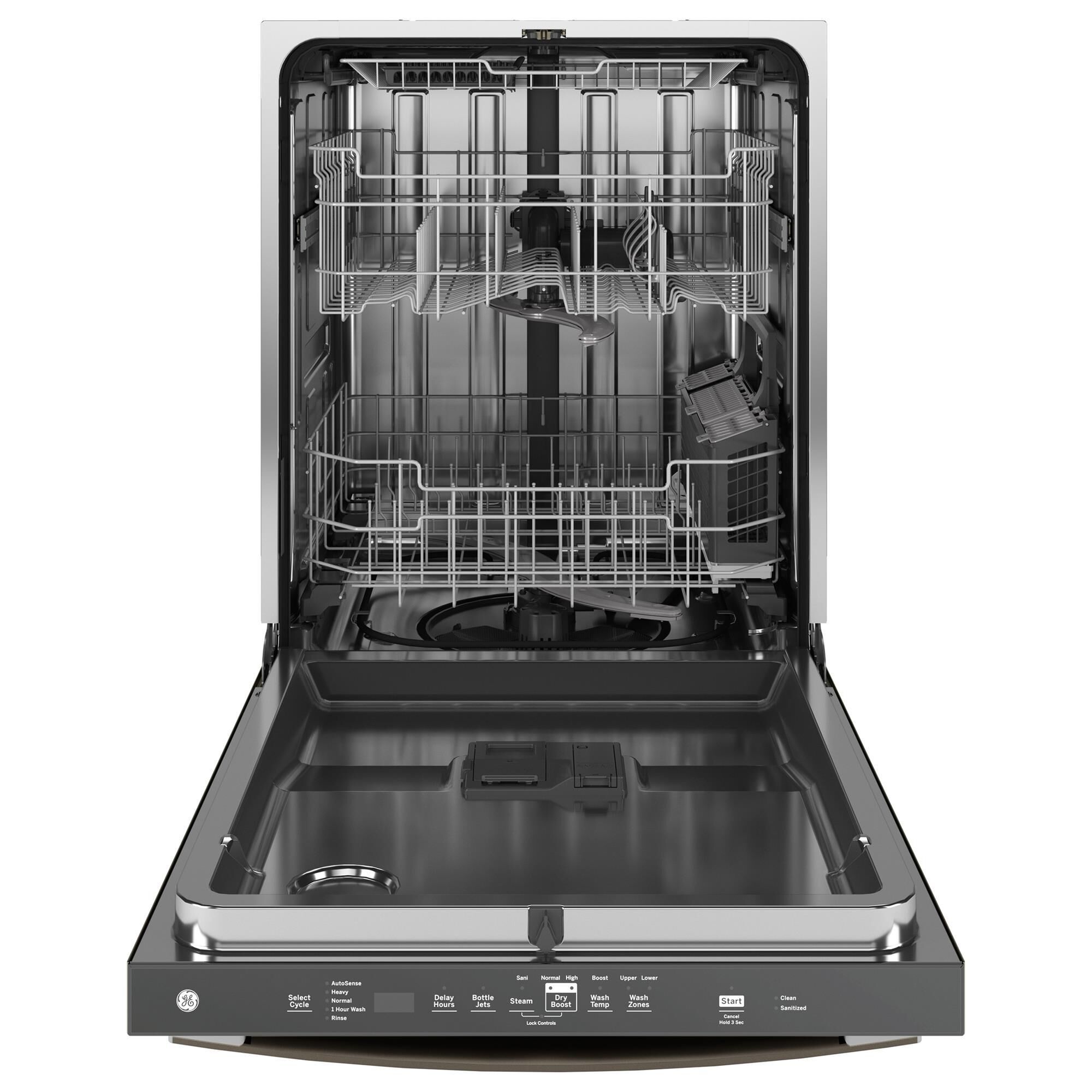 GE Appliances 24" Built-In Bar Handle Dishwasher with 45 dBA Quiet Package in Fingerprint Resistant Slate, , large