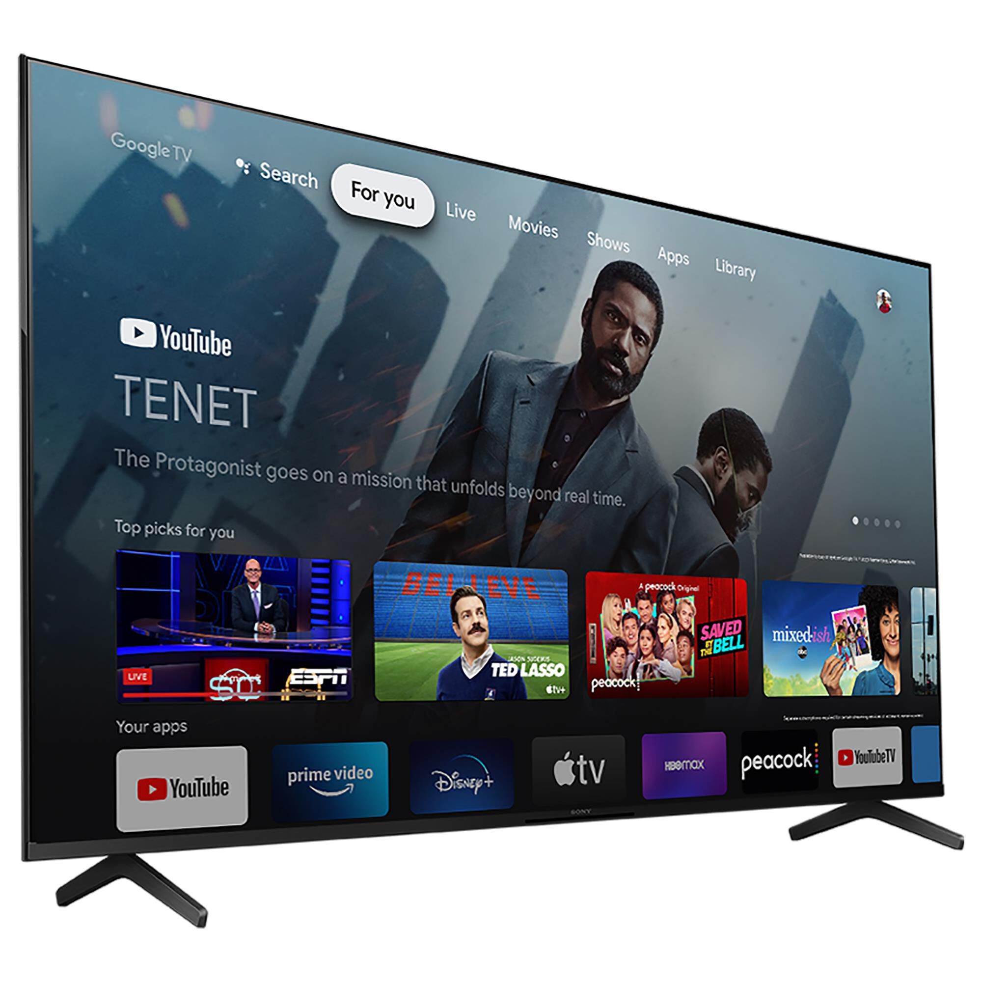 Sony 65" Class X80K 4K LED UHD with HDR in Black - Smart TV, , large