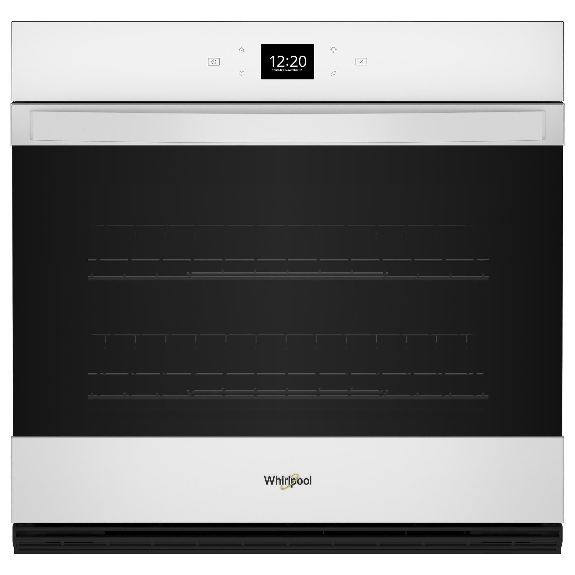 Whirlpool 30" Smart Built-In Single Electric Wall Oven with Air Fry in White
