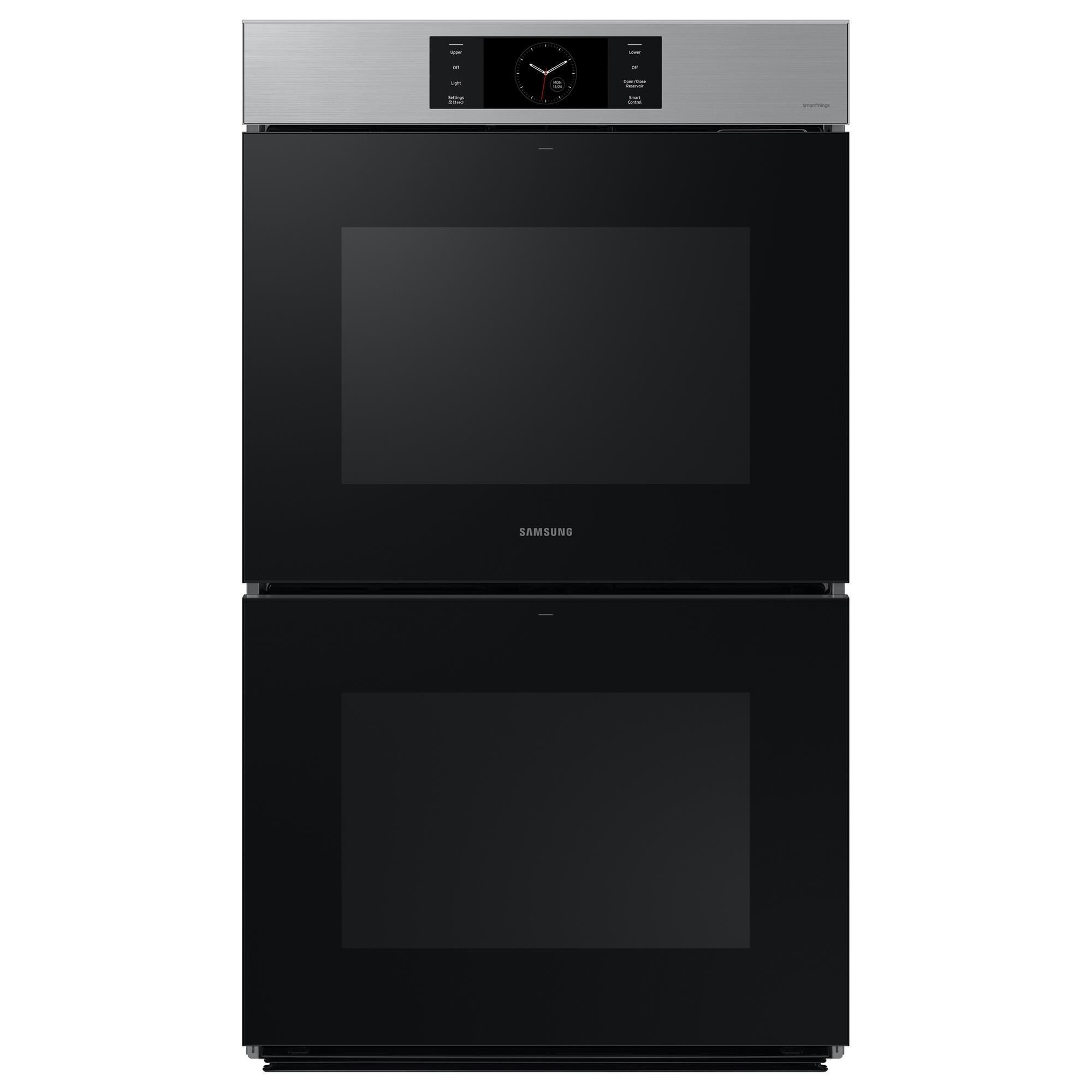 Samsung Bespoke Bespoke 30" Double Wall Oven with AI Pro Cooking Camera in Stainless Steel