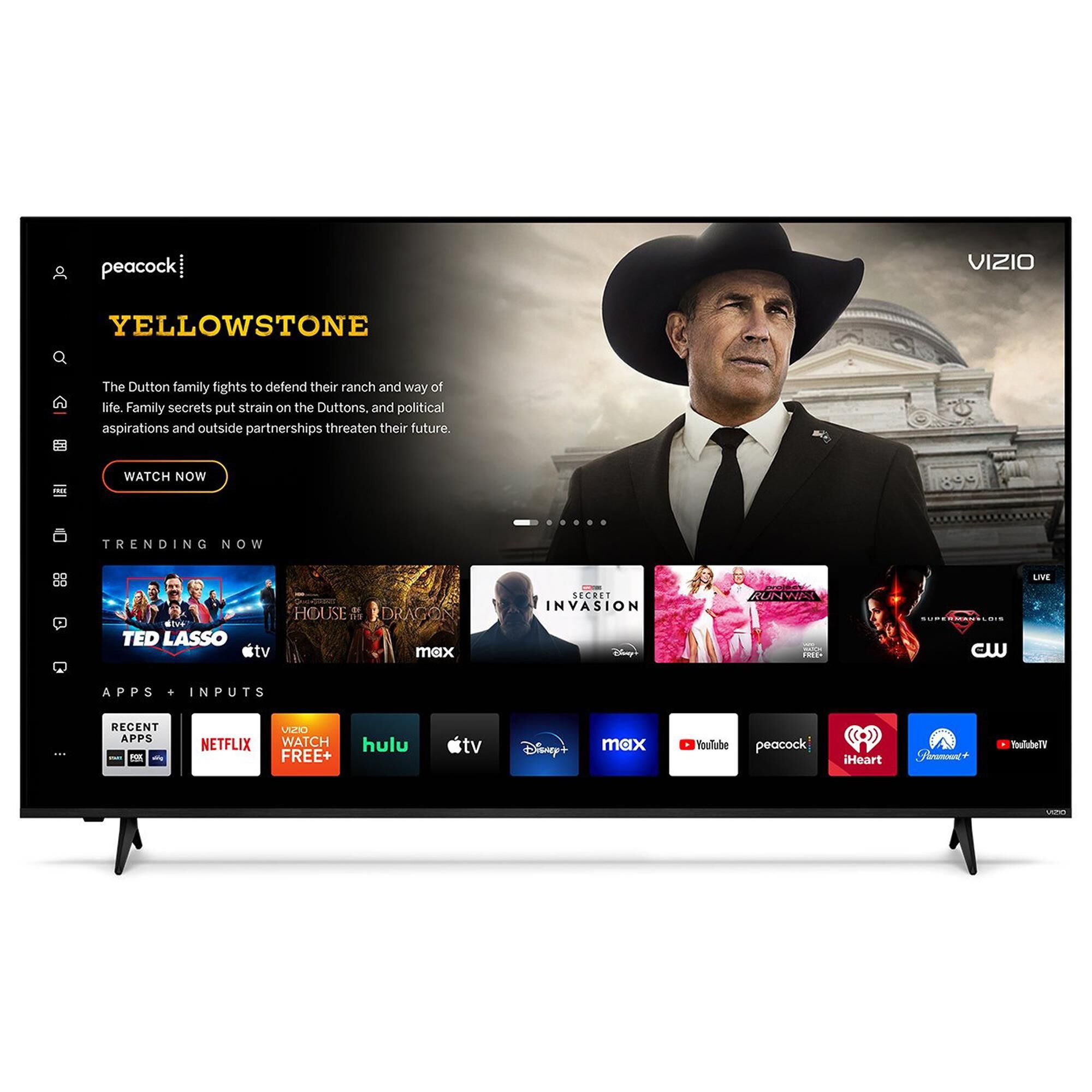 VIZIO 55" Class Quantum 4K QLED HDR in Black - Smart TV, , large