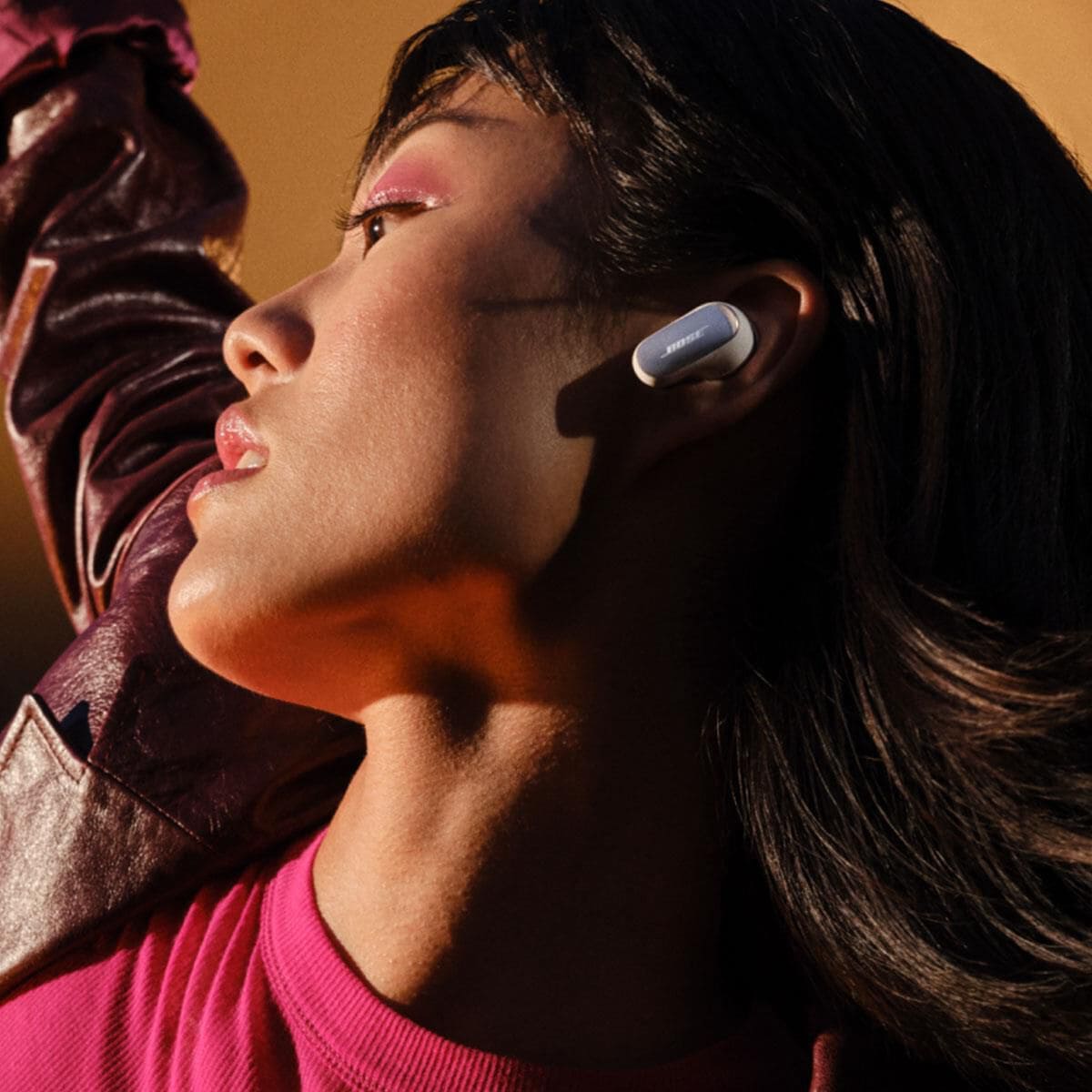Bose QuietComfort Ultra Wireless Noise Cancelling Earbuds in White Smoke, , large