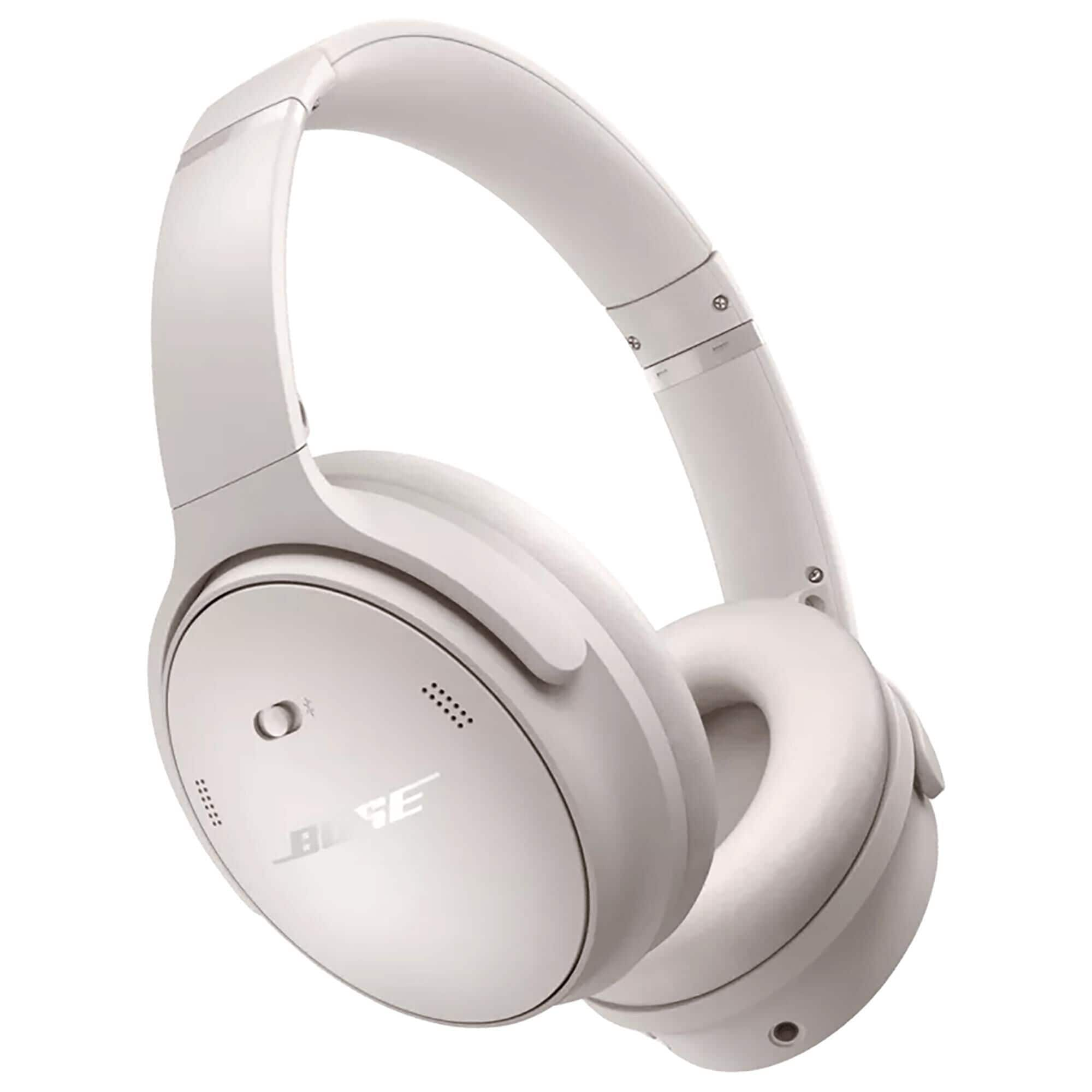 Bose QuietComfort Wireless Noise Cancelling Over-the-Ear Headphones in White Smoke, , large