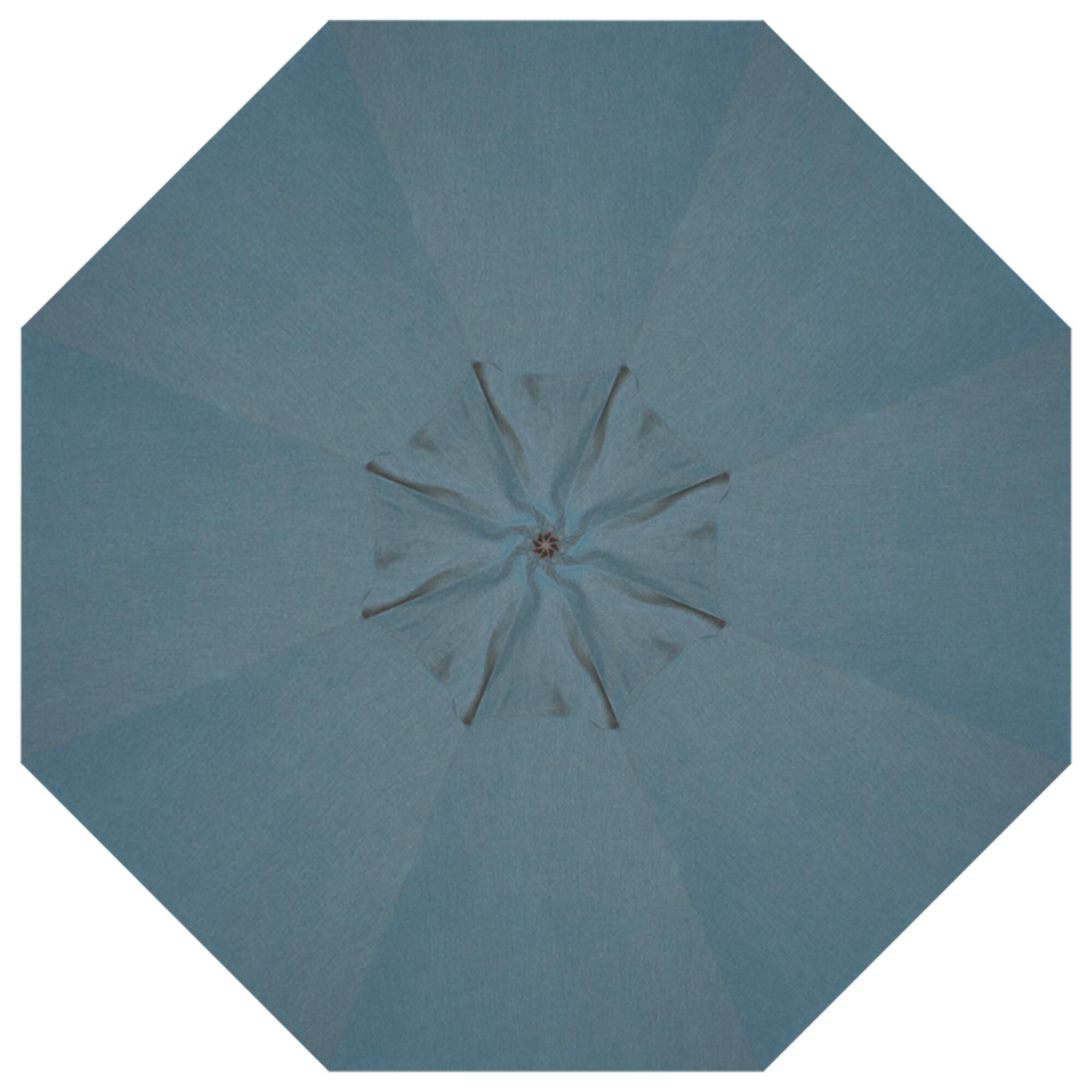 Garden Party 9" Cast Lagoon Auto Tilt Umbrella without Base, , large