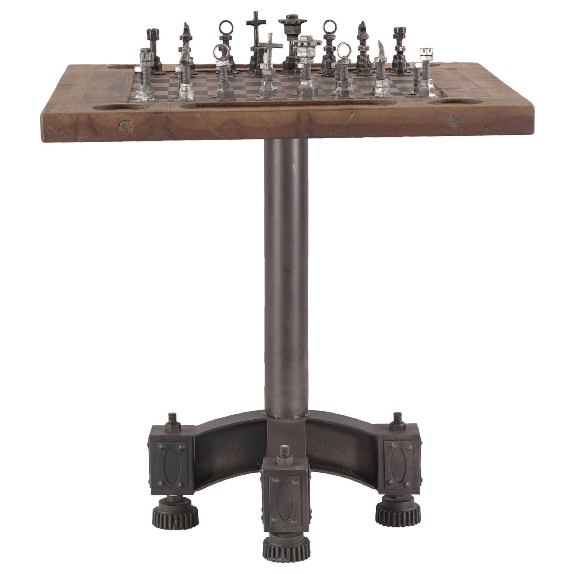 Home Trends & Design 3-Piece Game Table Set in Natural, , large