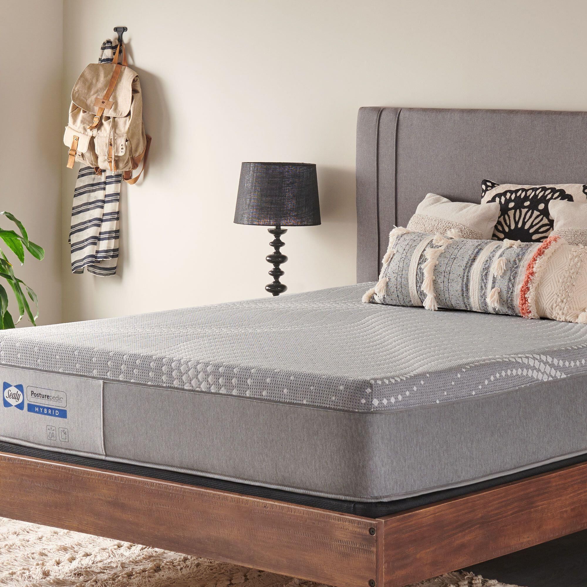 Sealy Posturepedic Sefton Hybrid Medium Twin XL Mattress with High Profile Box Spring, , large