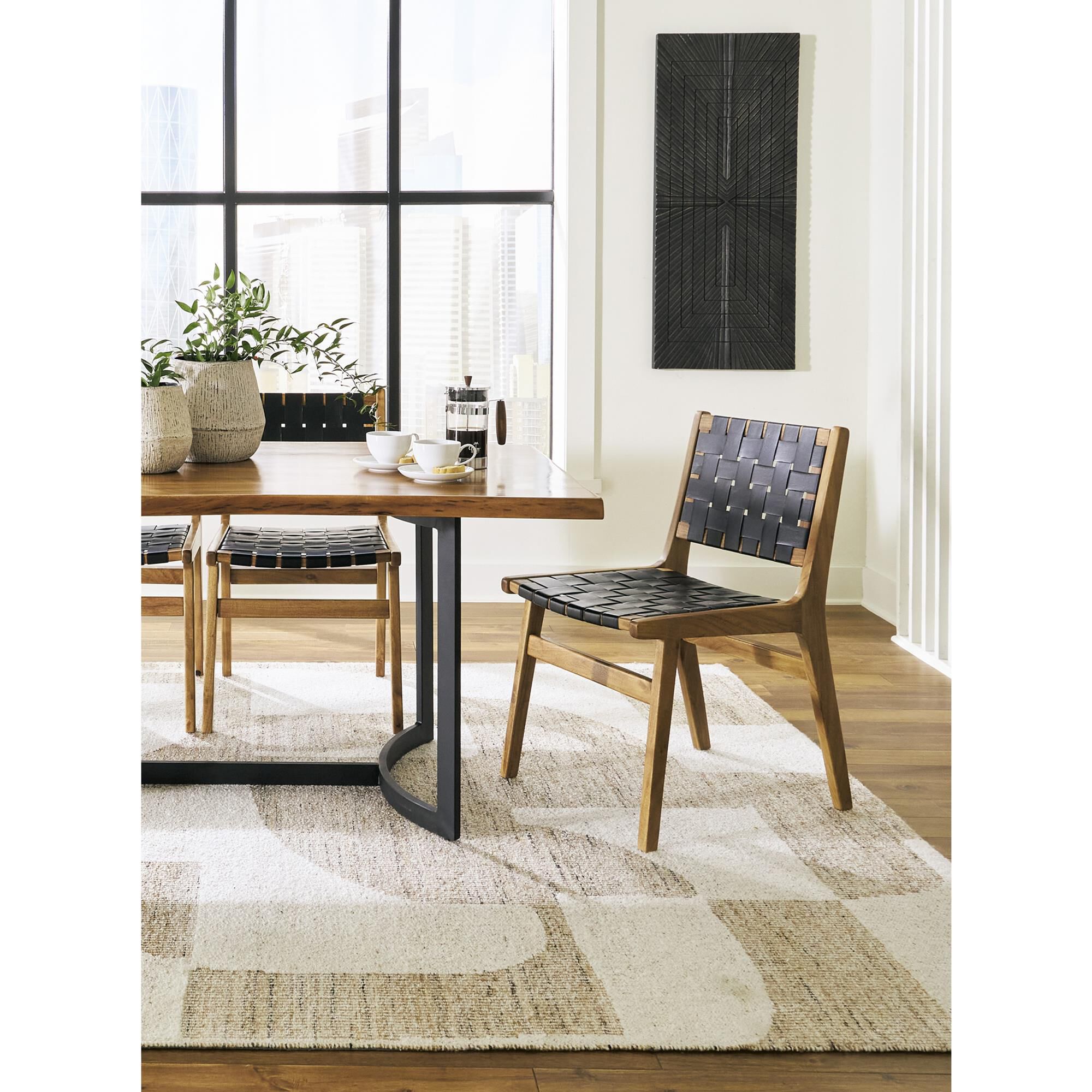 Signature Design by Ashley Fortmaine Side Chair in Brown, , large